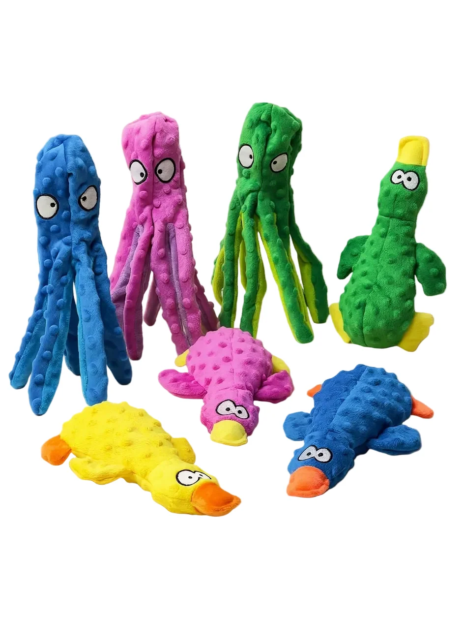 Relaxed Octopus Duck toy Set Authentic