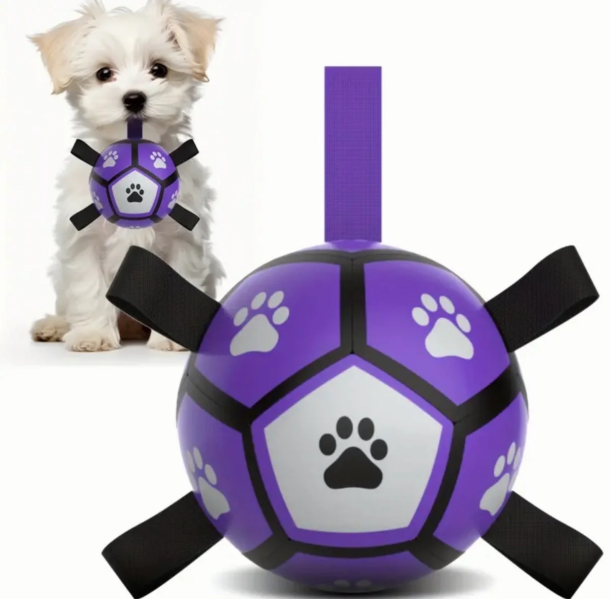 World-Class Interactive Dog Toy - Football Selected