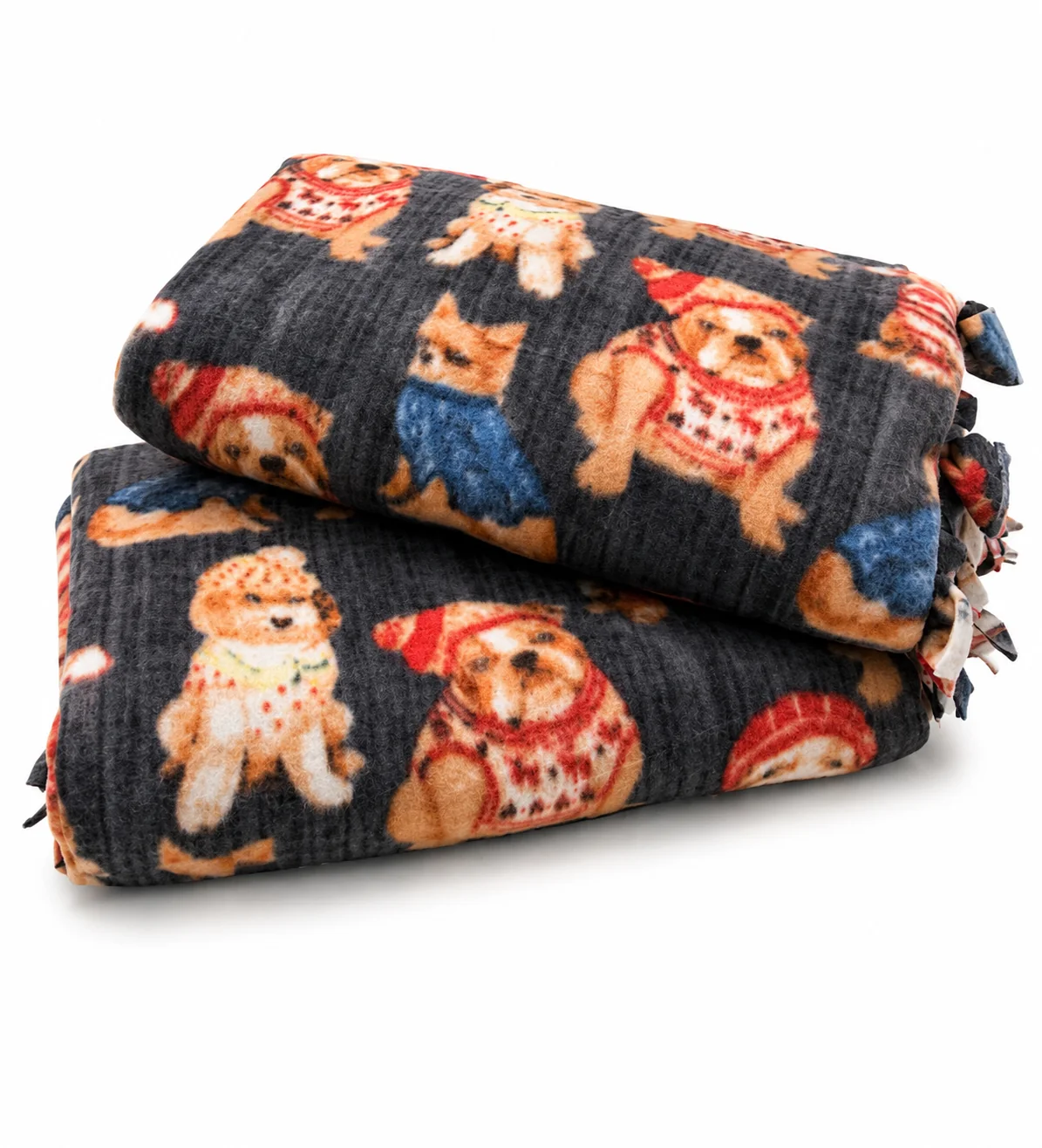 Official Double-Layer Fleece Dog Blanket – 1.5 × 1.5 m Crafted
