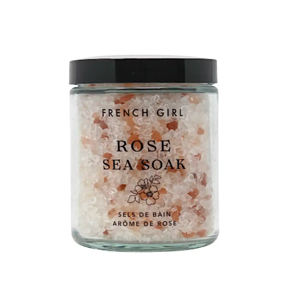 Breathable Soothing Rose Bath Salts Easy-to-Use