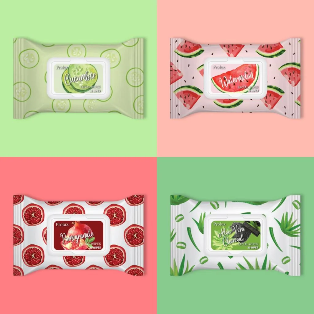 Authentic Facial Wipes Elegant