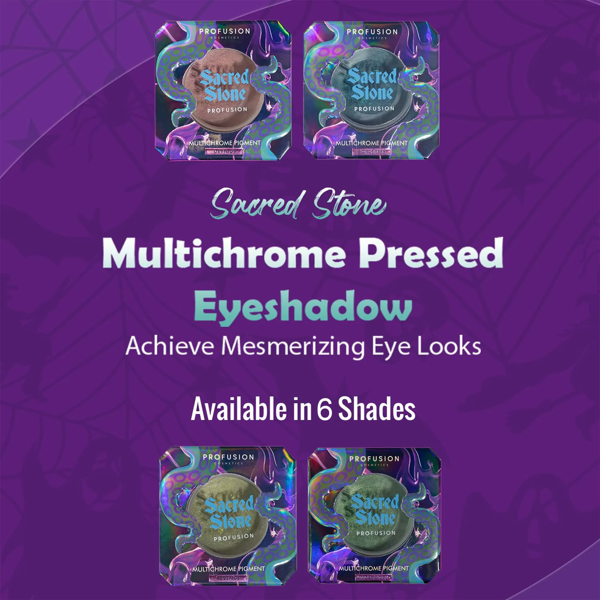 Refined Profusion Sacred Stone Multichrome Pigment Eyeshadow Premium Material