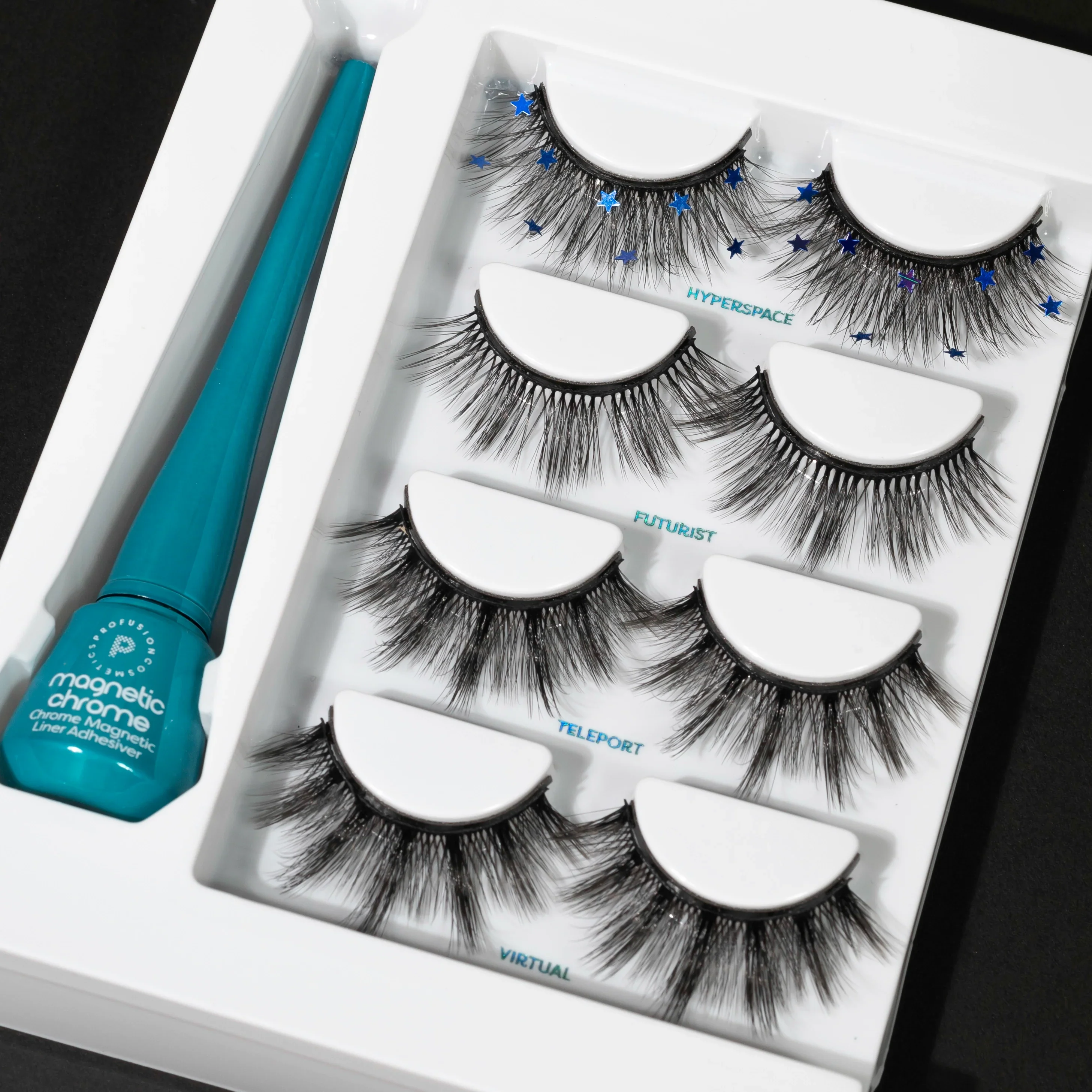 Classic Metachrome Meta Lashes 5pc Magnetic Lashes Solid