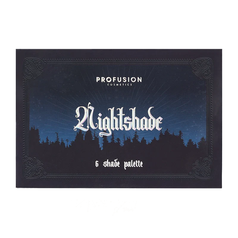 Breathable Enchanted Forest Nightshade Palette Luxury