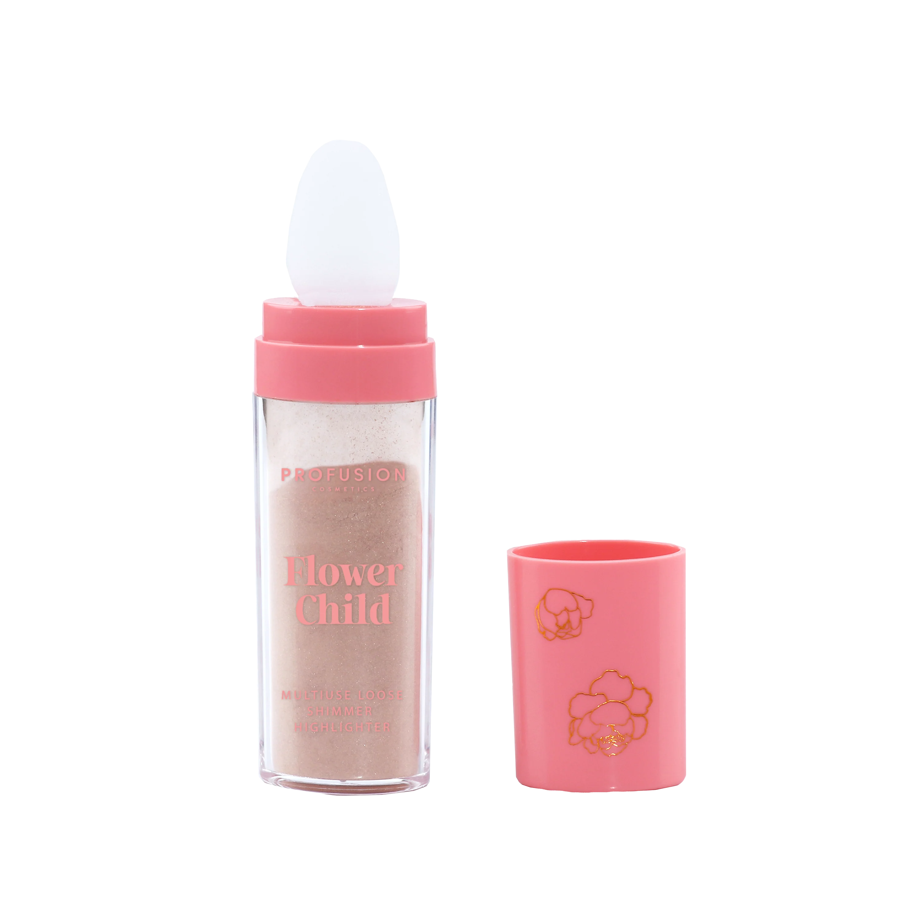 Pure Petal Flower Child Multi-Use Loose Shimmer Highlighter Practical