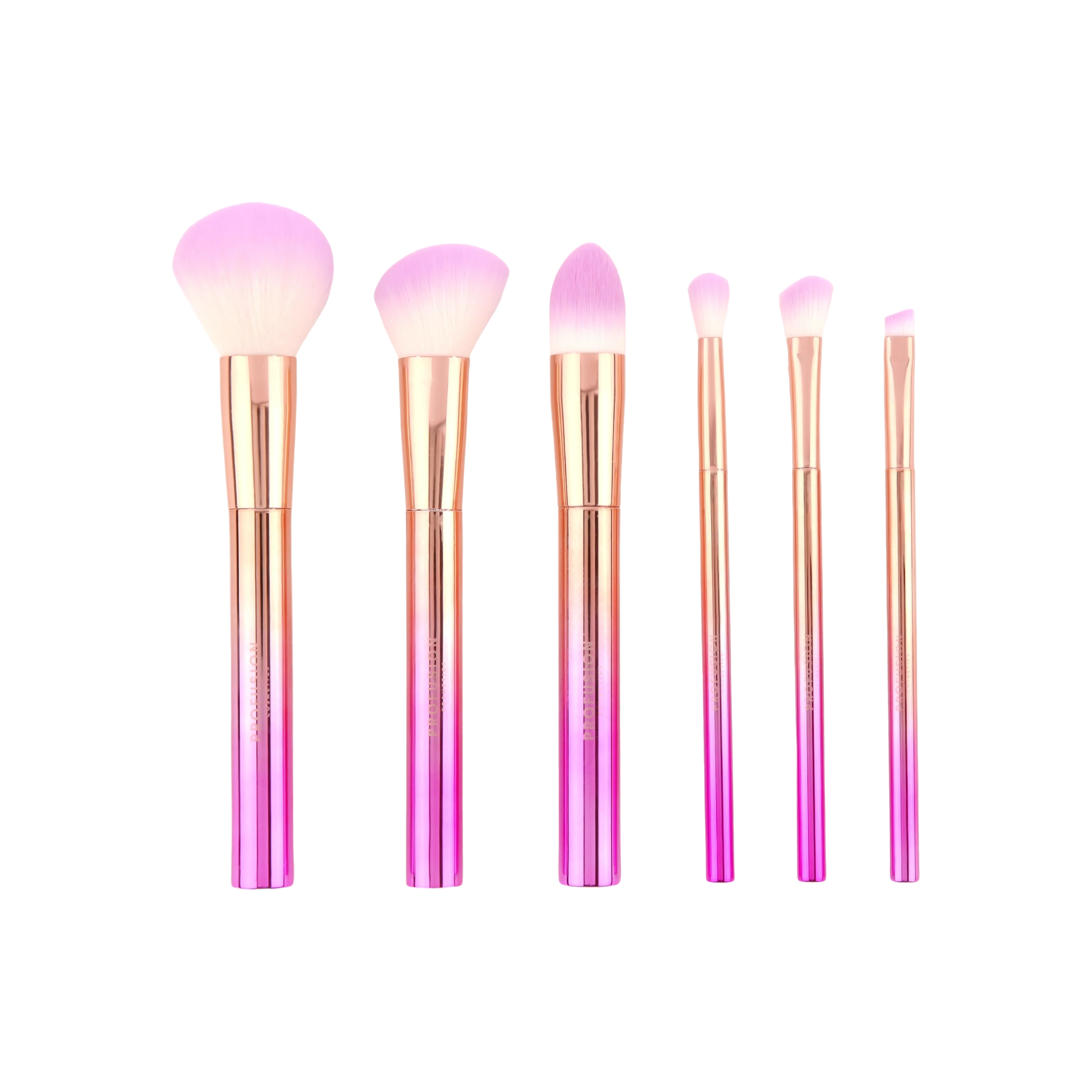 Top-Quality Crimson Brush Vault – 6-Piece Brush Set Breathable