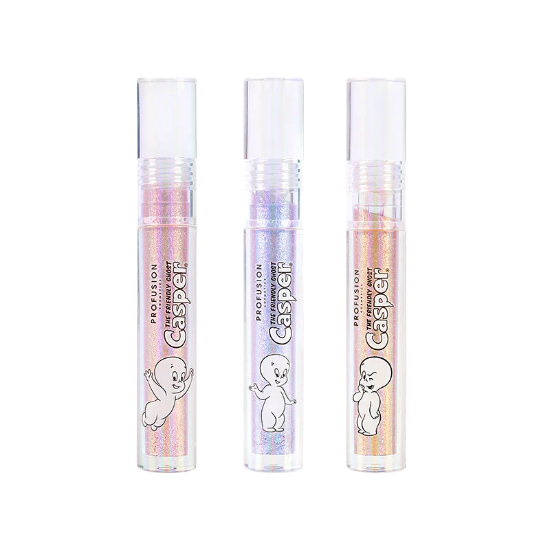 Traditional Casper the Friendly Ghost The Ghostly Trio 3PC Glitter Lip Topper Detailed