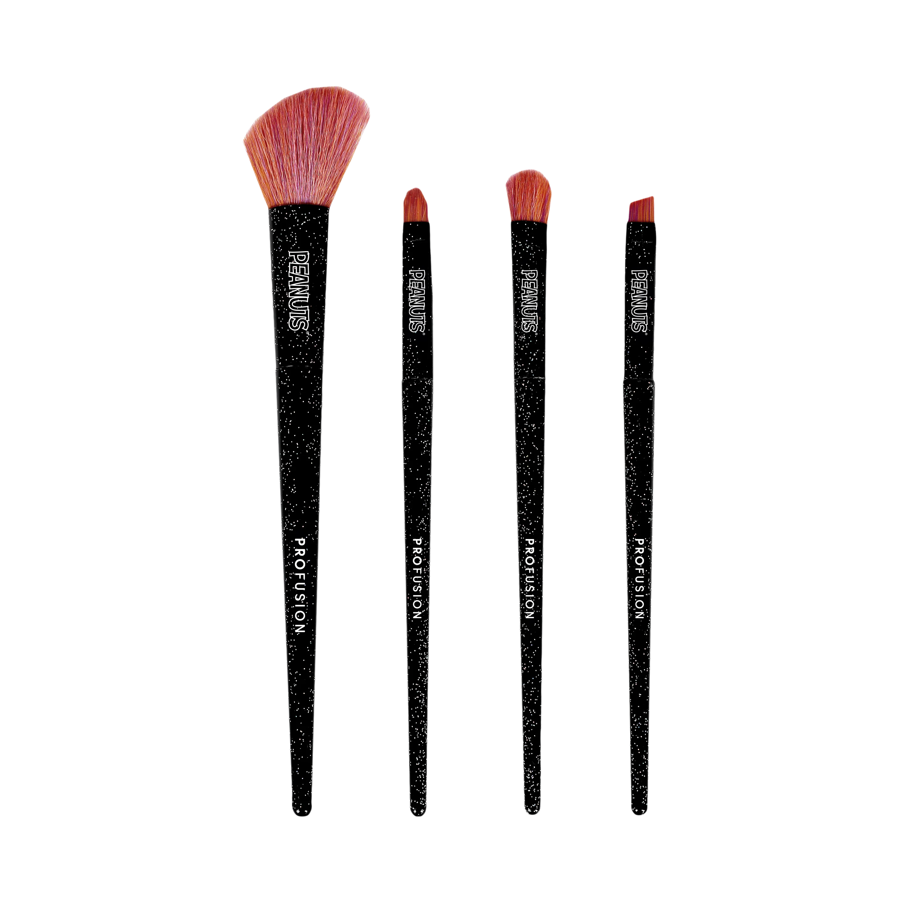 Secure Peanuts Halloween Witchy Blend 4 PC Eye Face Brush Set Sustainable