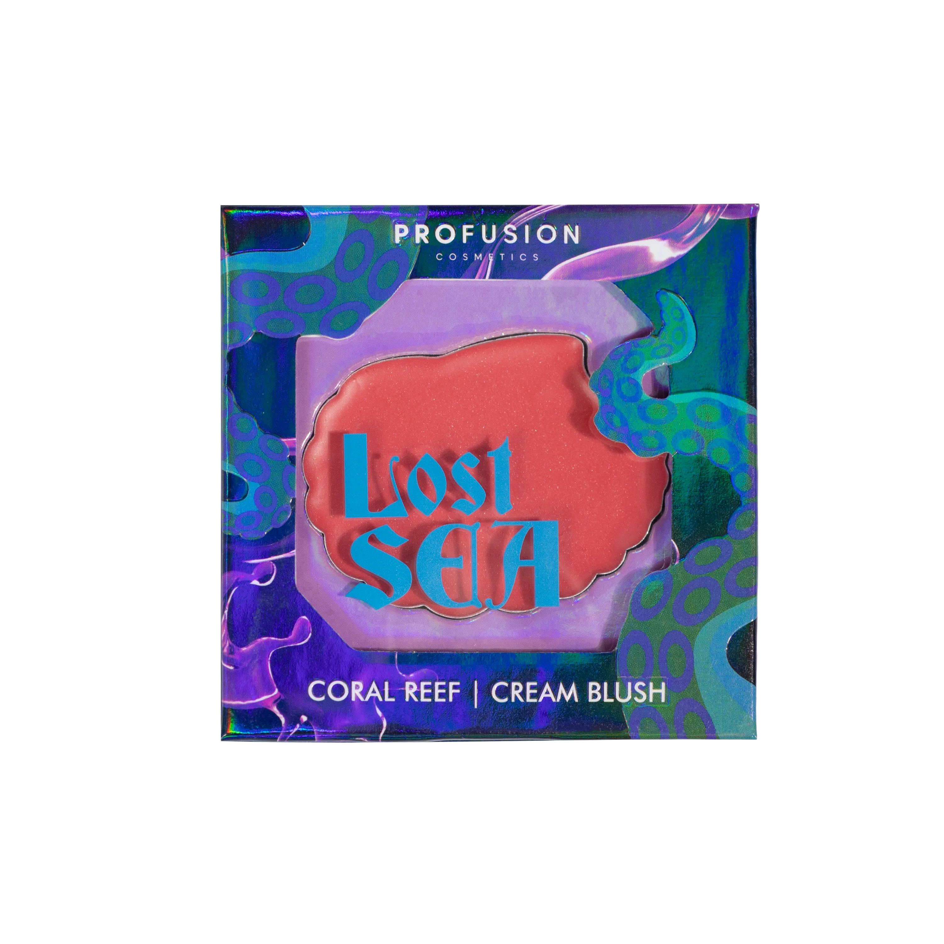 Consistent Lost Sea Shell Shaped Cream Blush - Coral Reef Effective