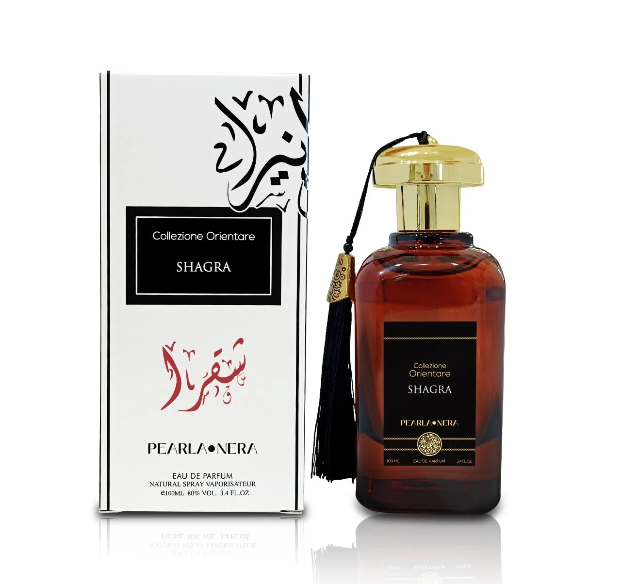 Recyclable SHAGRA 3.4 Oz 100mL Eau De Parfum Spray Versatile