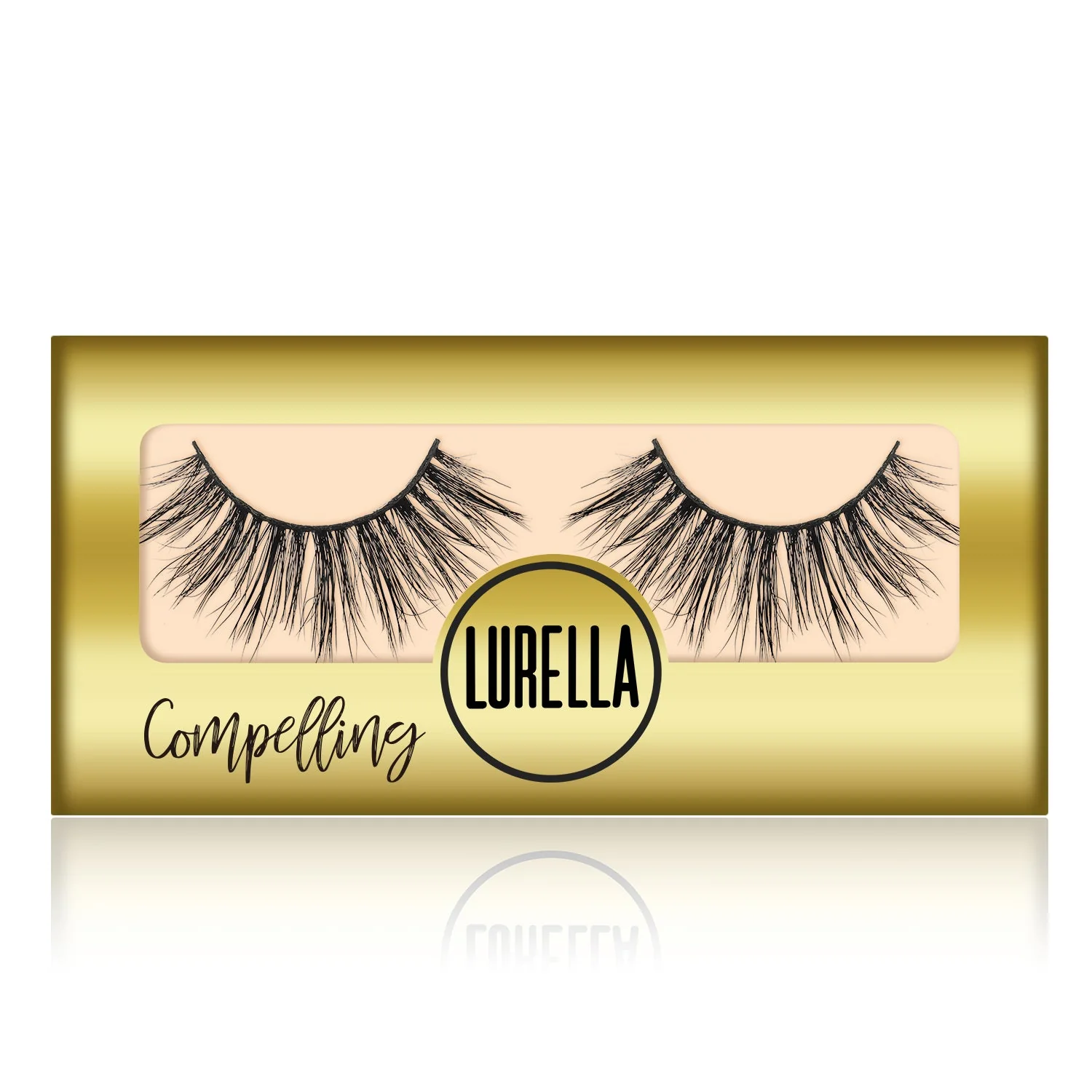 Smooth 3D Mink Eyelashes - Compelling Recyclable