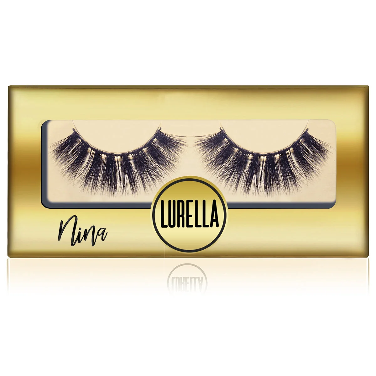Clean 3D Mink Eyelashes - Nina Reliable
