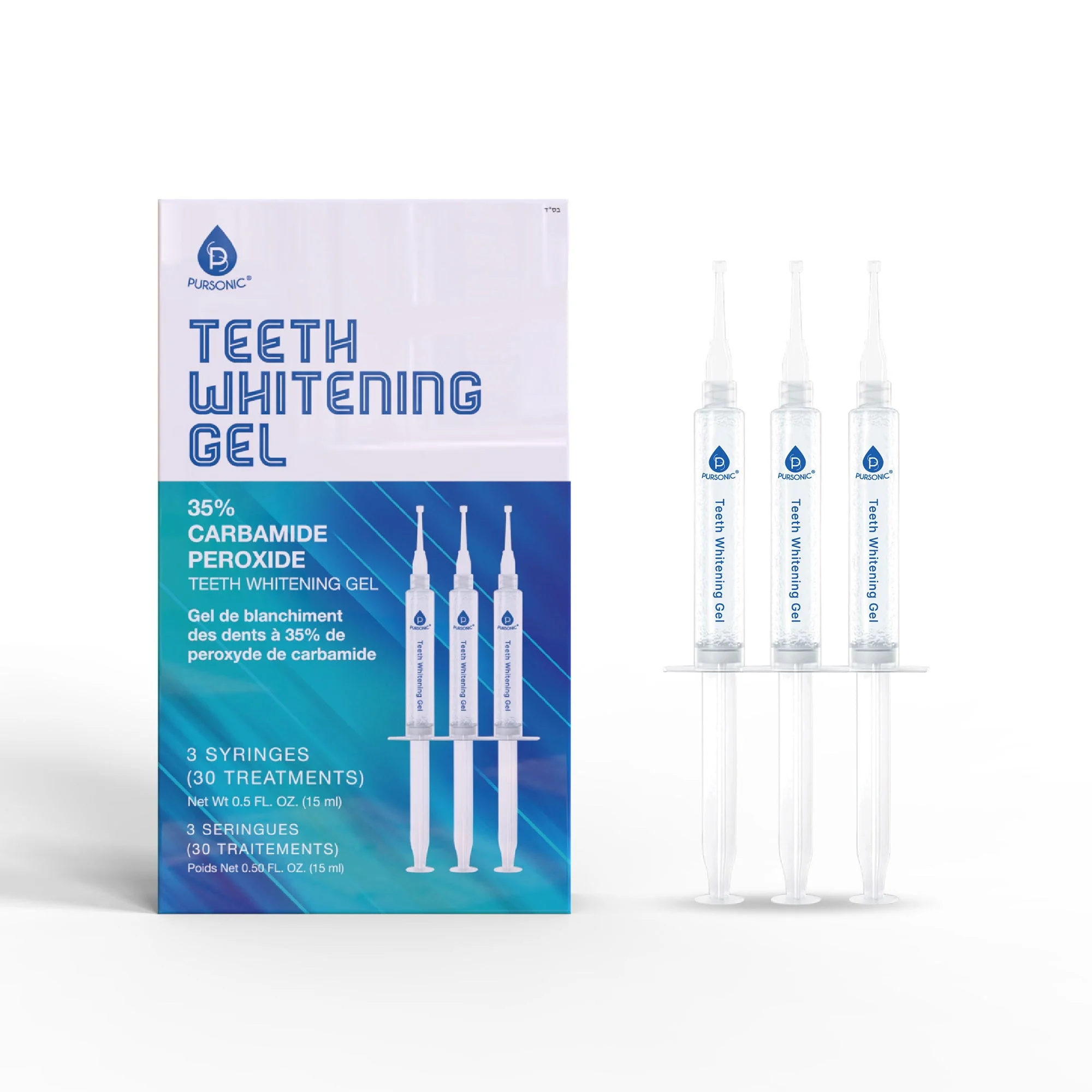 Detailed Teeth Whitening Gel - Professional Strength Formula Durable
