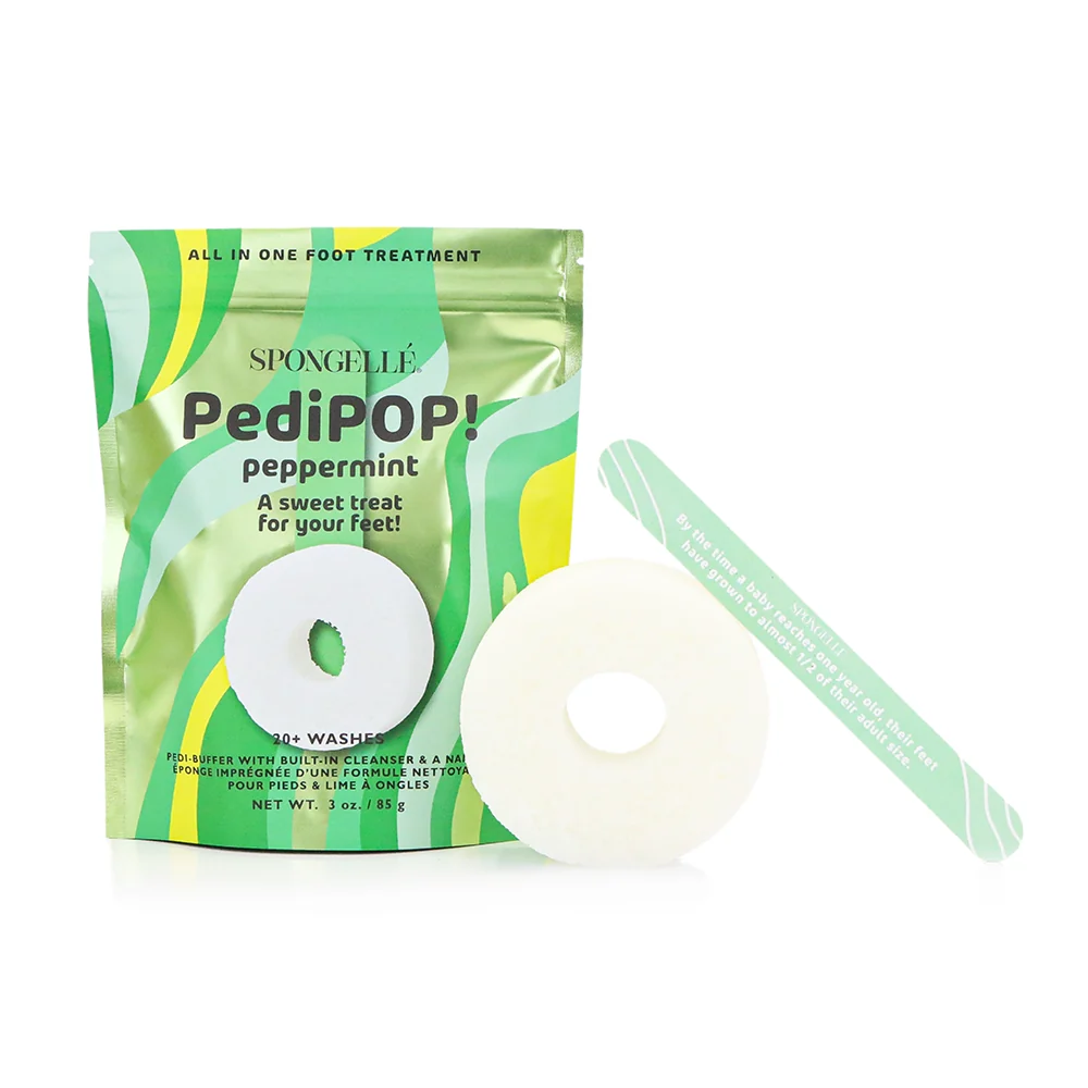 Quality Peppermint PediPOP Pedi Buffer Nail File Effective