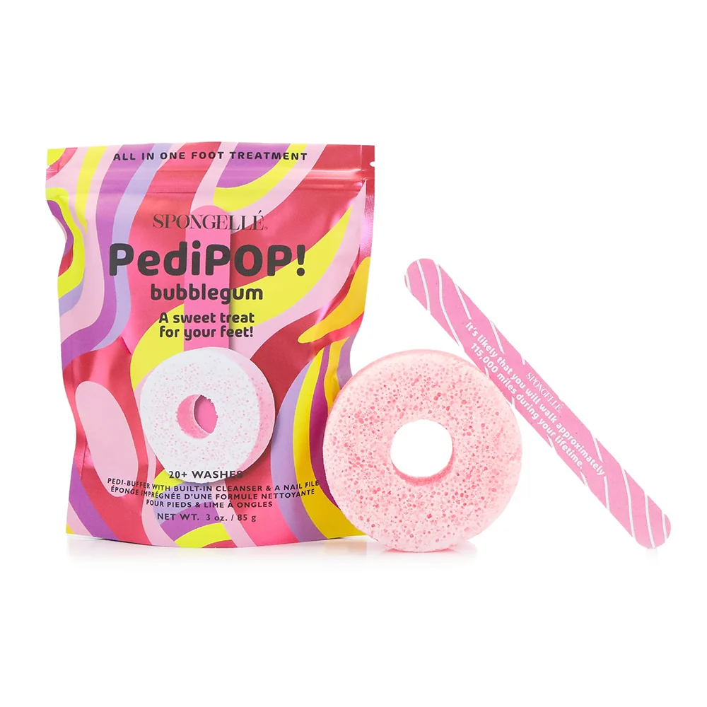 Crafted Bubblegum PediPOP Pedi Buffer Nail File Comfortable