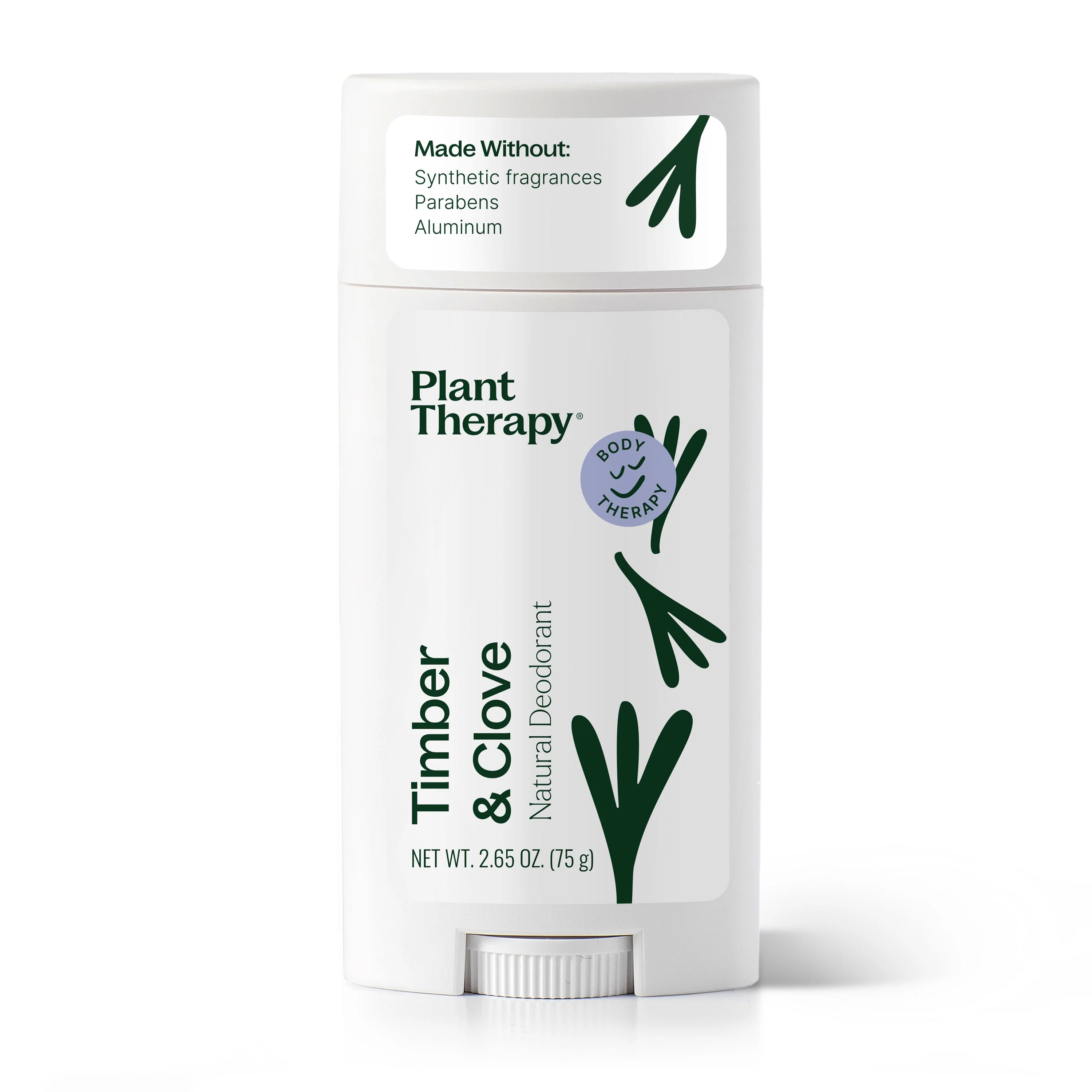 Relaxed Timber Clove Natural Deodorant Reusable