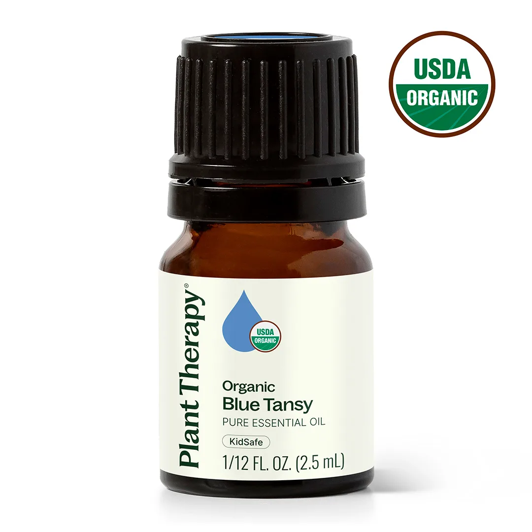 Certified Organic Blue Tansy Essential Oil Classic