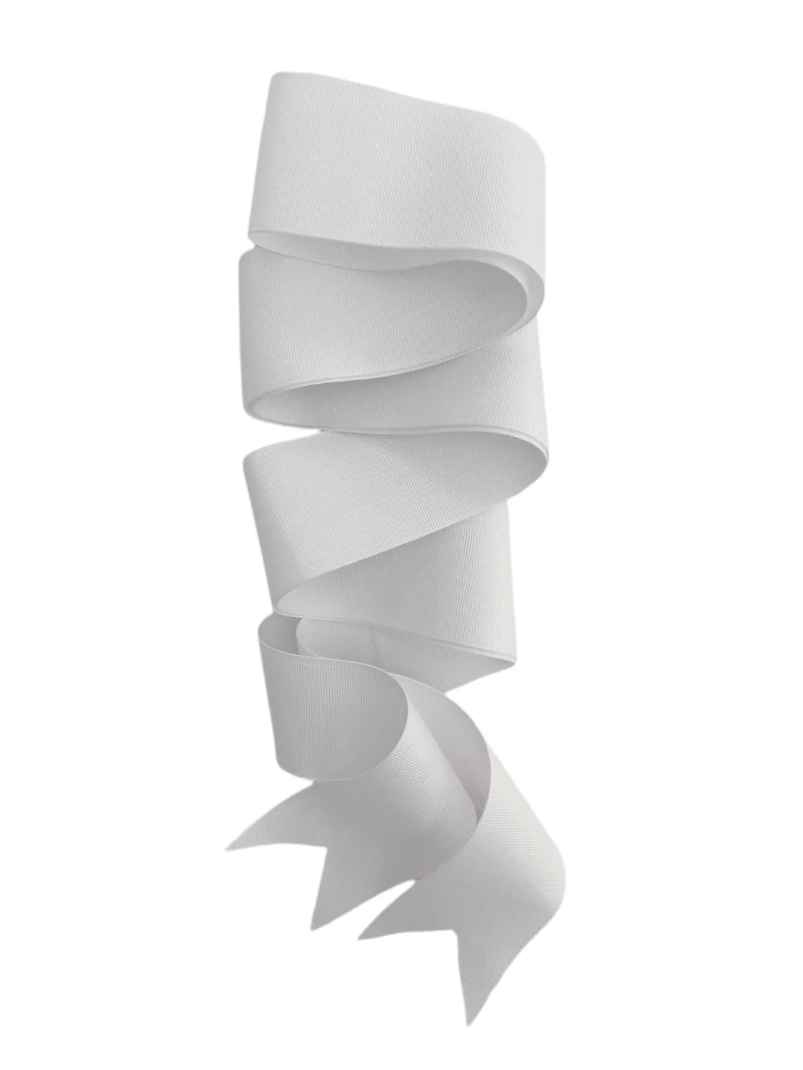 Unique White Grosgrain Ribbon - Long Convenient