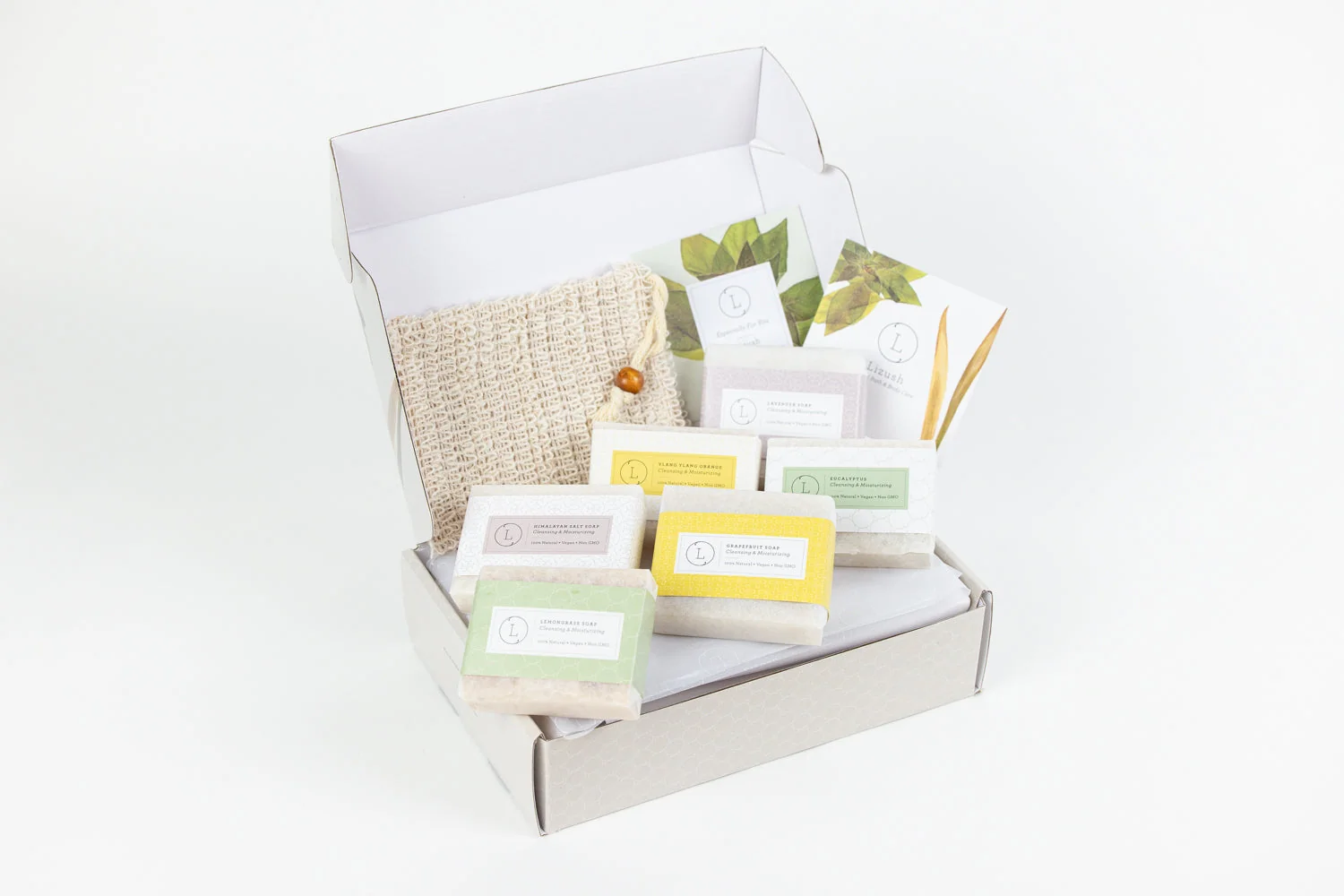 Official Natural Handmade Soap Gift Set – 6 Vegan Bars Sophisticated