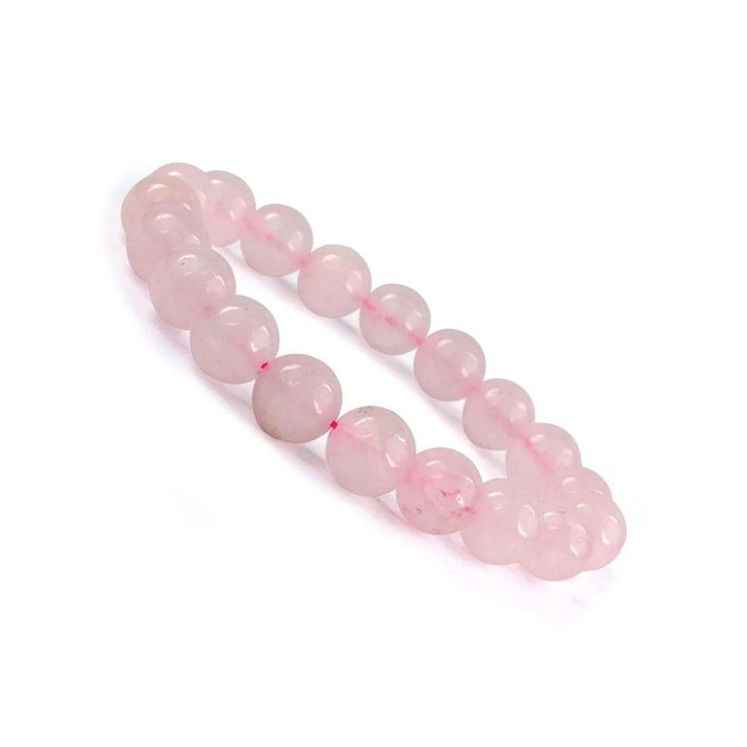 Durable Rose Quartz Bracelet - Peace and Calm High-Grade