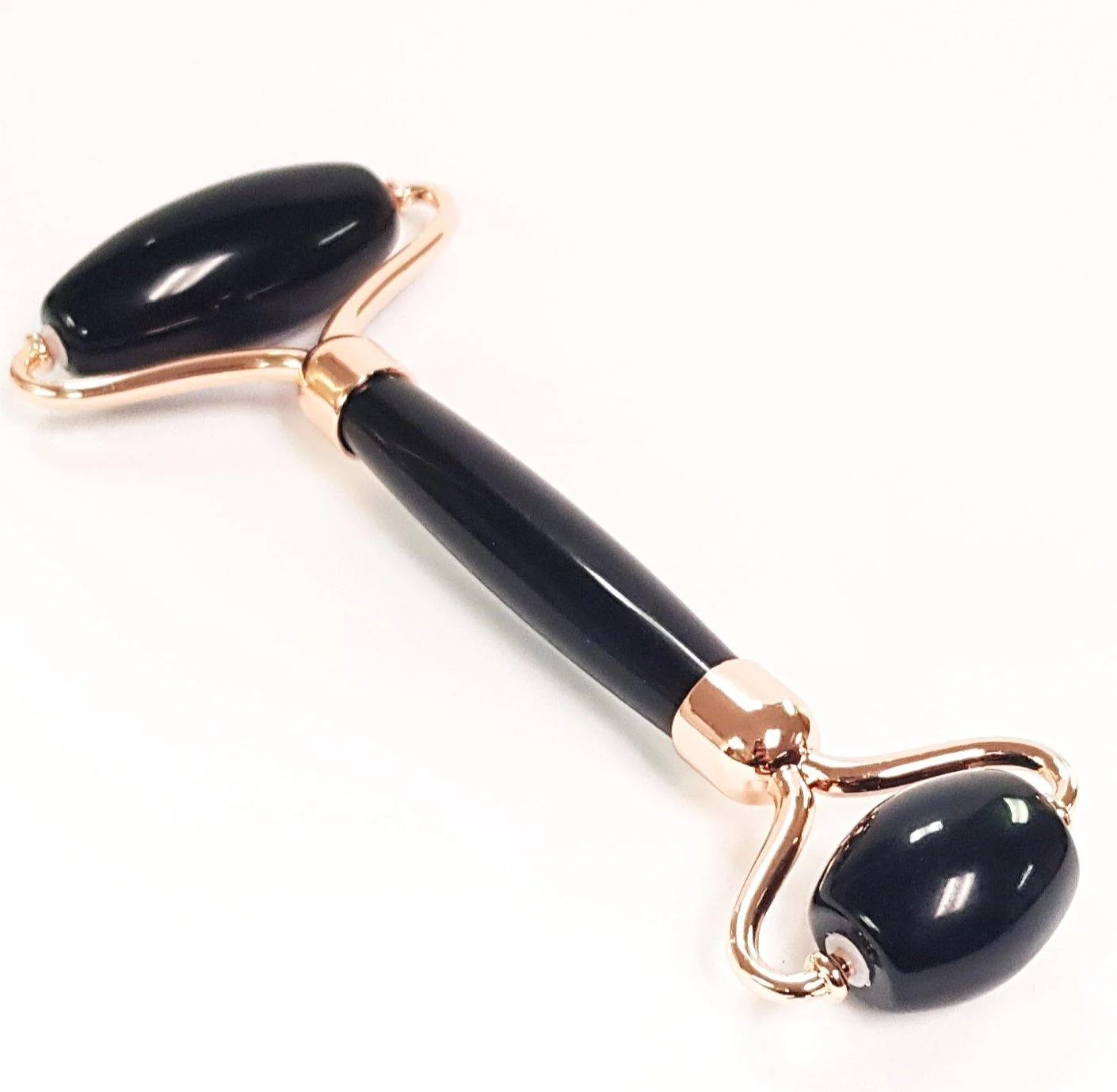 Authentic Black Obsidian Facial Roller World-Class