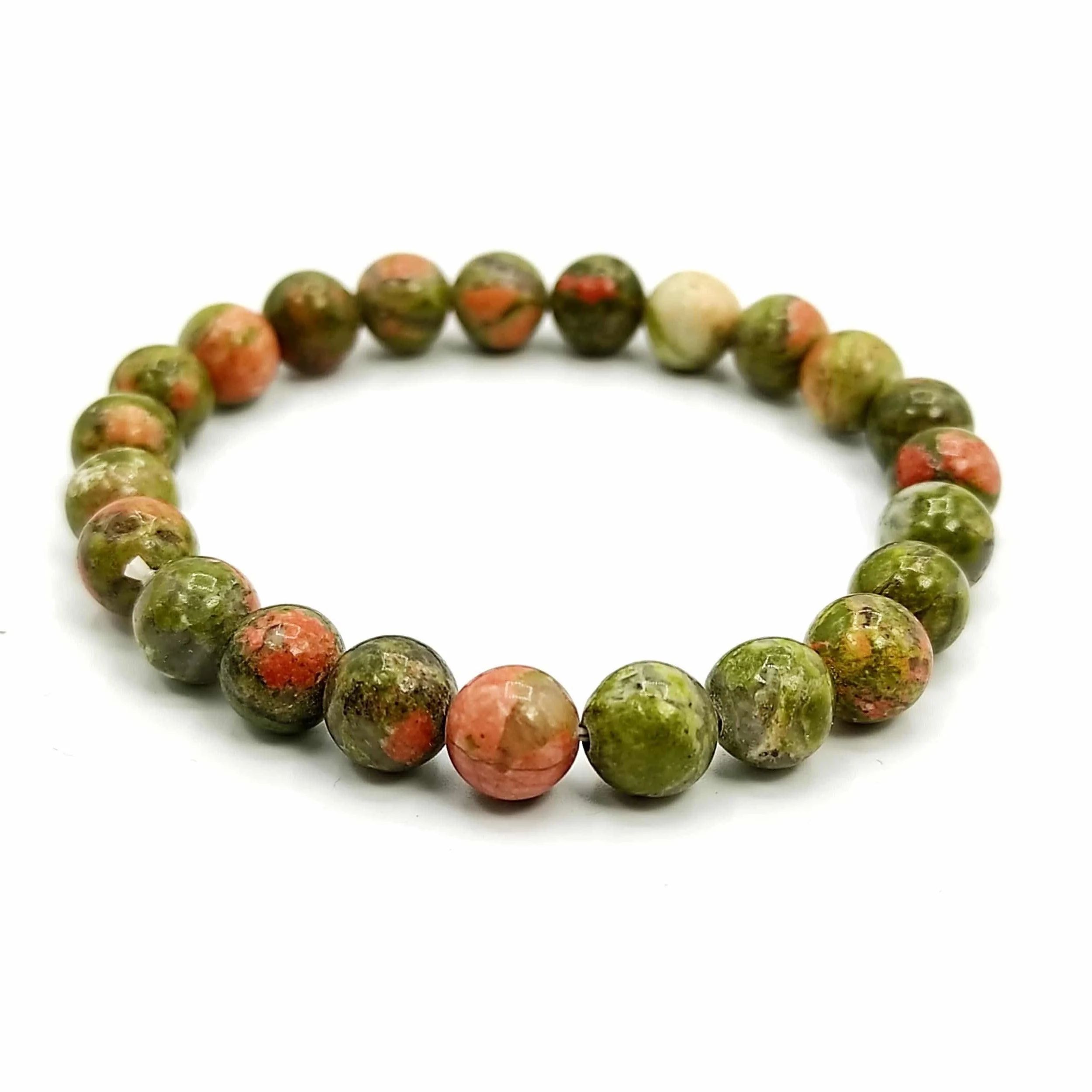 High-Quality Unakite Bracelet - Healing stone Optimized