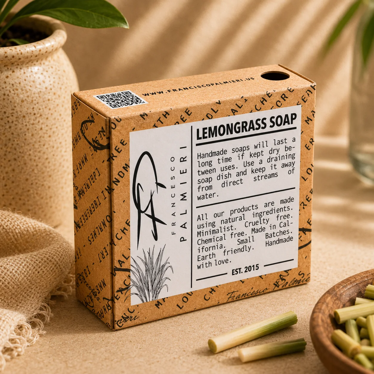World-Class SOAP BAR - LEMONGRASS Premium