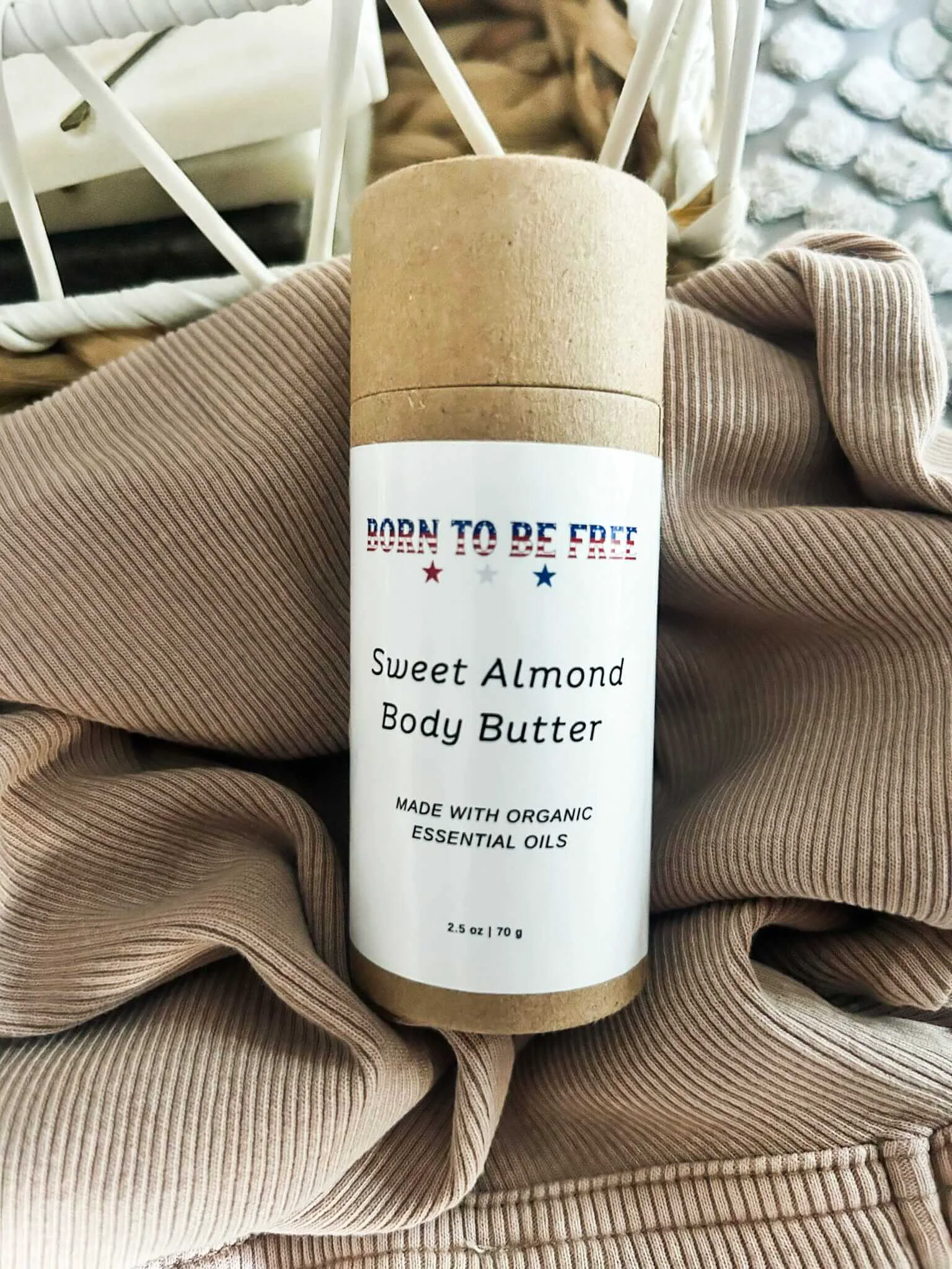 Top-Quality Sweet Almond Body Butter Stick Selected