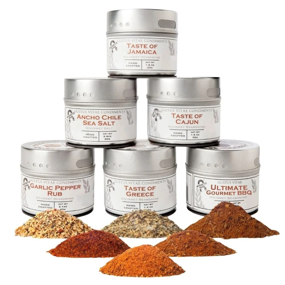 Certified Gourmet BBQ Collection - 6 Tins Fine