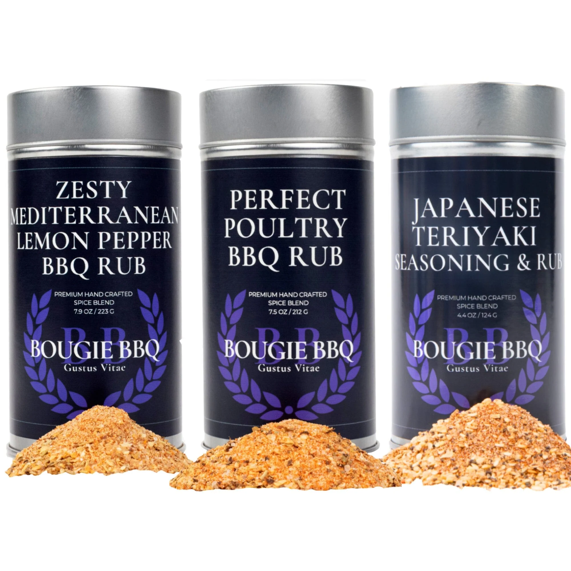 High-Quality Deluxe Chicken BBQ Seasonings Collection - 3 Pack Fine Crafted