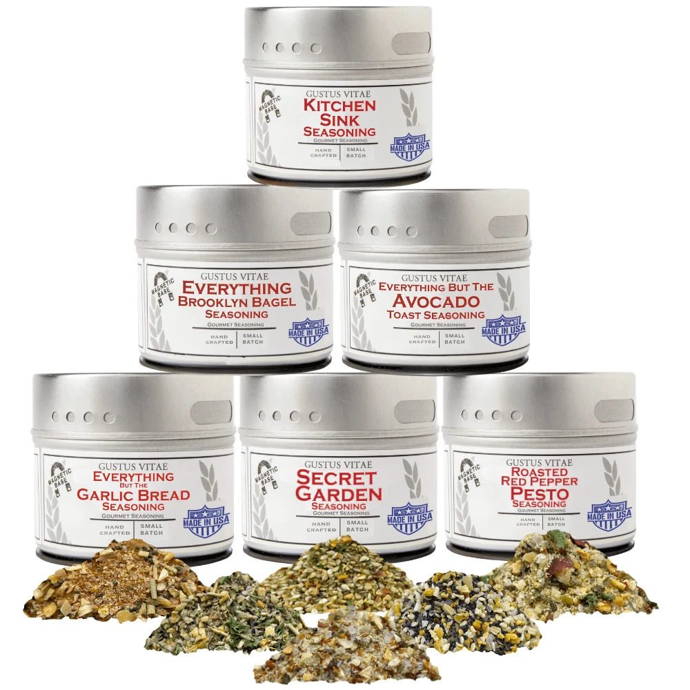 Reliable Bread Dipping Seasonings - Variety 6 Pack Crafted