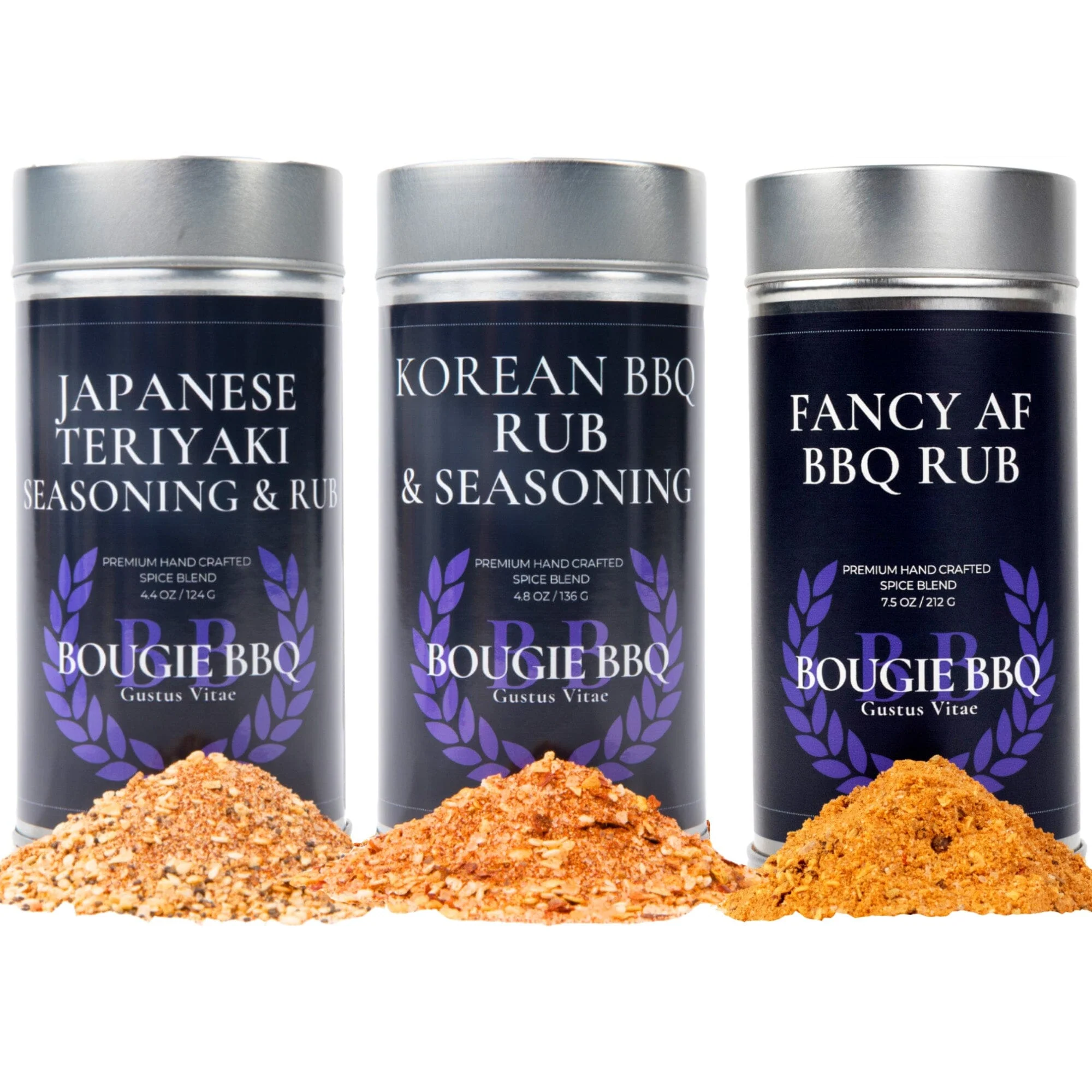 Lightweight Asian BBQ Seasonings Collection - 3 Pack Luxury