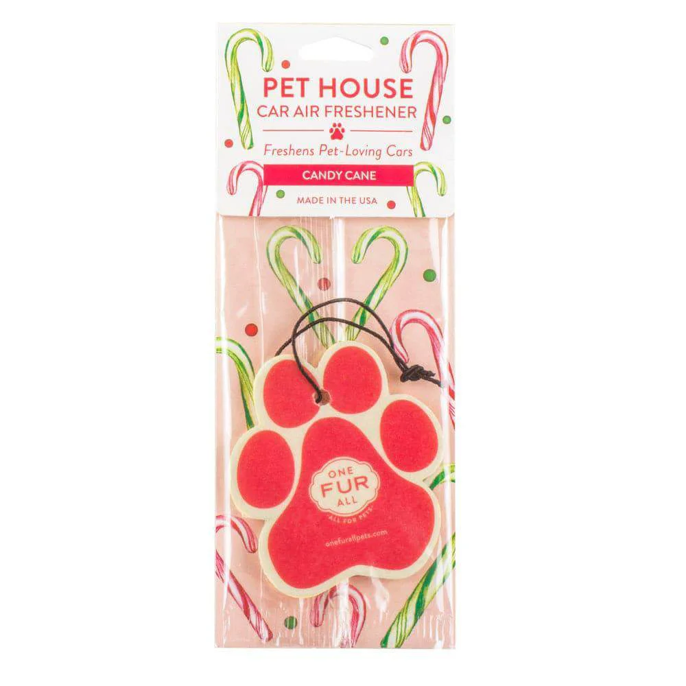 Certified Candy Cane Car Air Freshener Excellent