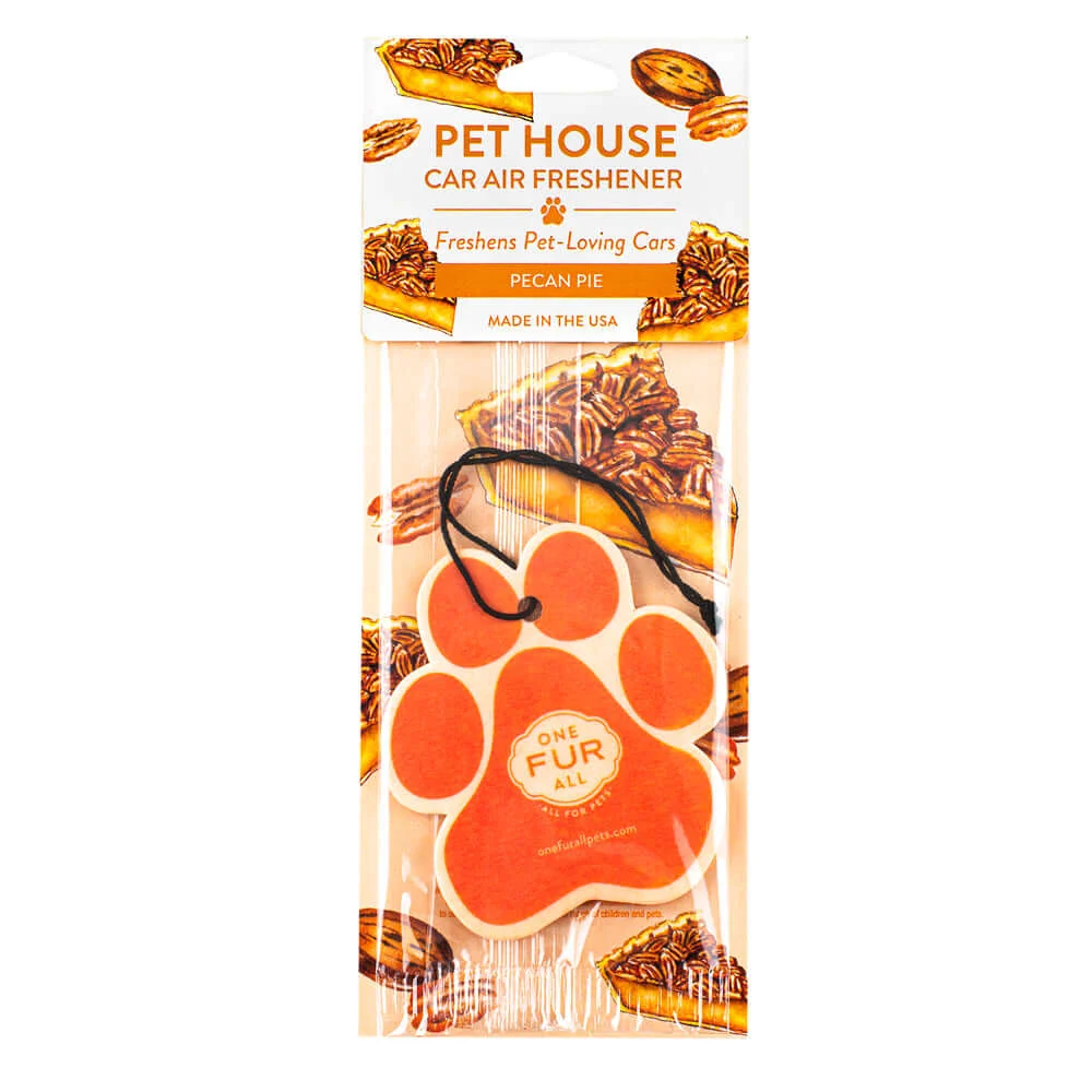 Sustainable Pecan Pie Car Air Freshener Durable