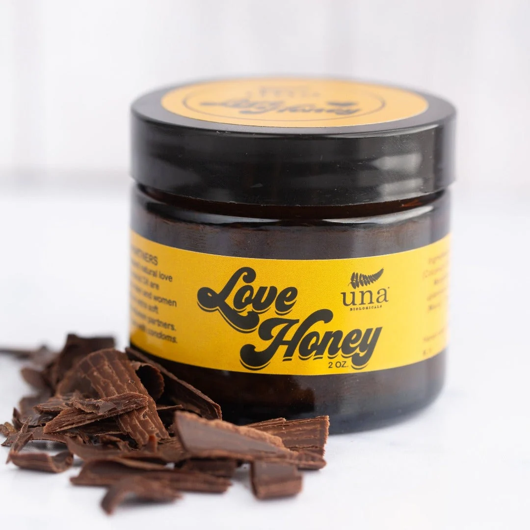 Convenient Love Honey Intimate Massage Oil Una Biologicals Next-Generation