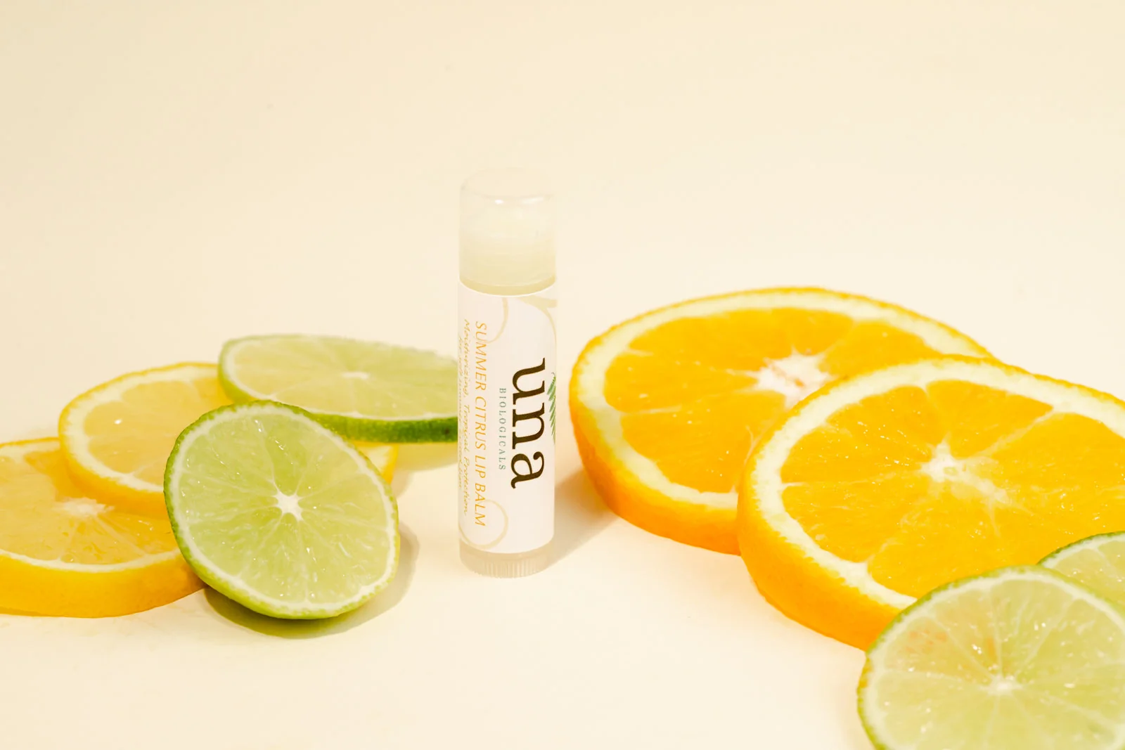 Sophisticated Summer Citrus Organic Lip Balm Face Care Una Biologicals Skin Care Stylish