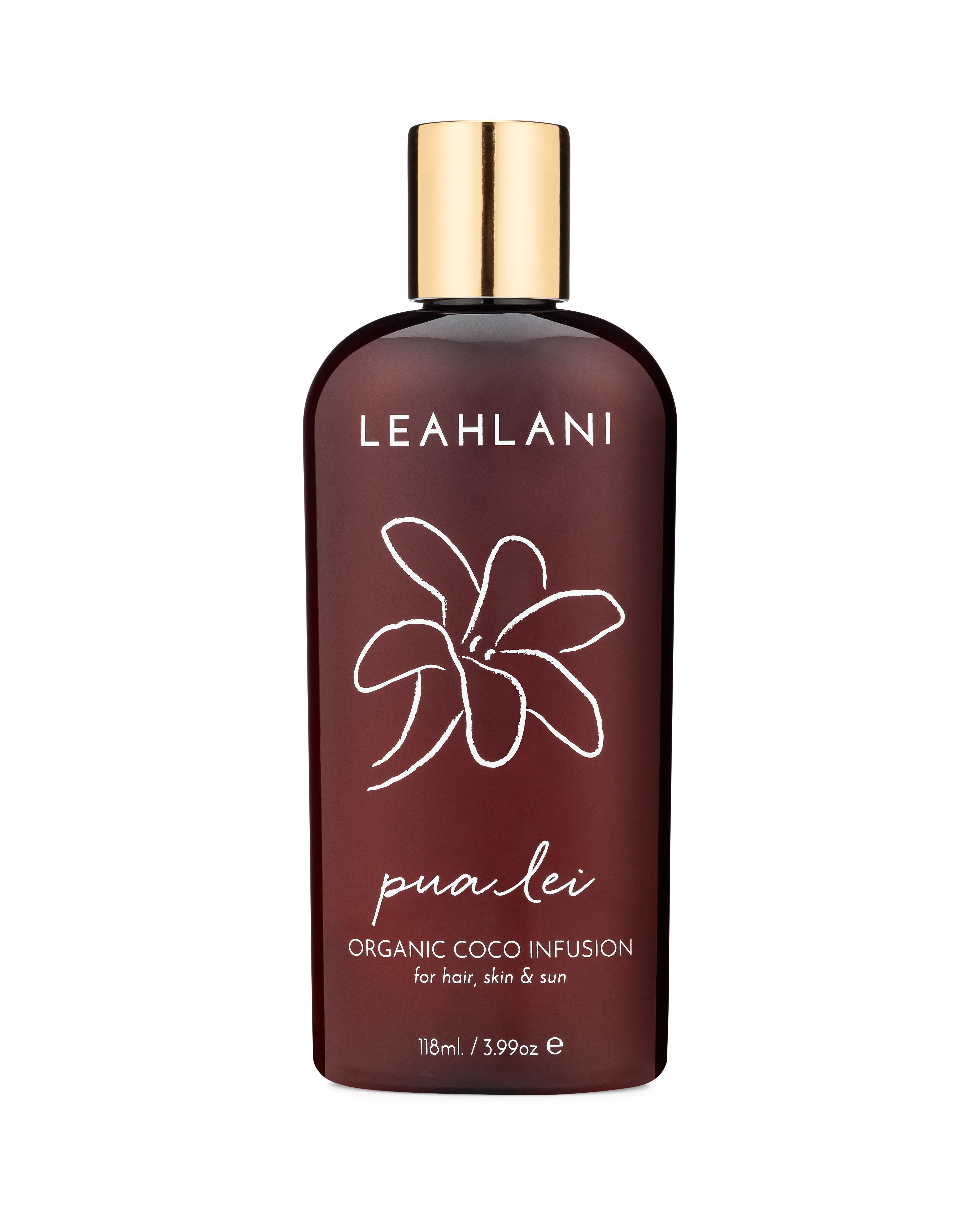 Reusable Pua Lei Coco Infusion Floral Body Hair Oil Consistent