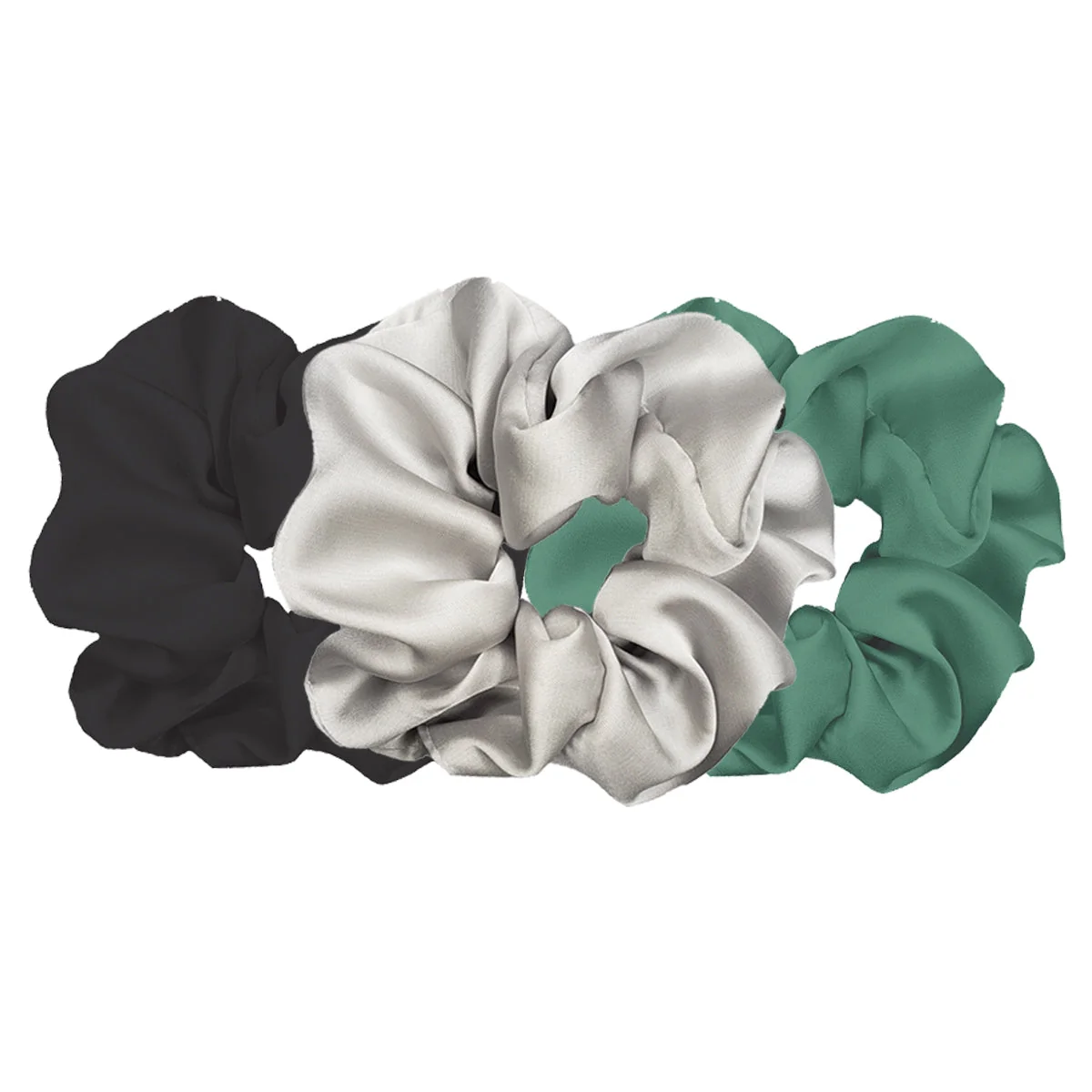 Functional Luxe Plush Scrunchie - Mint Choco Chip 3pcs Next-Generation
