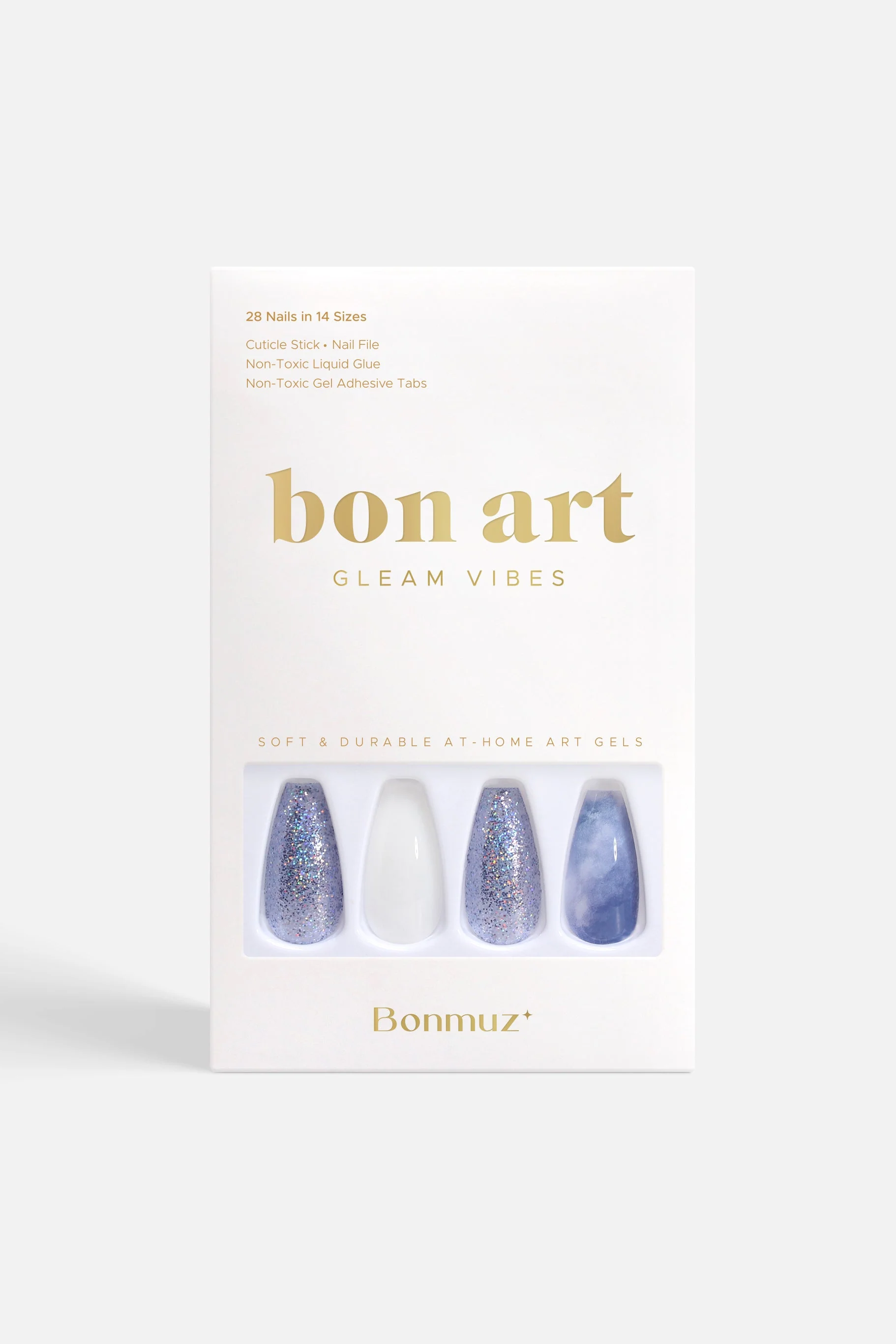 Detailed Wonderland Soft Durable Press-On Nails Contemporary