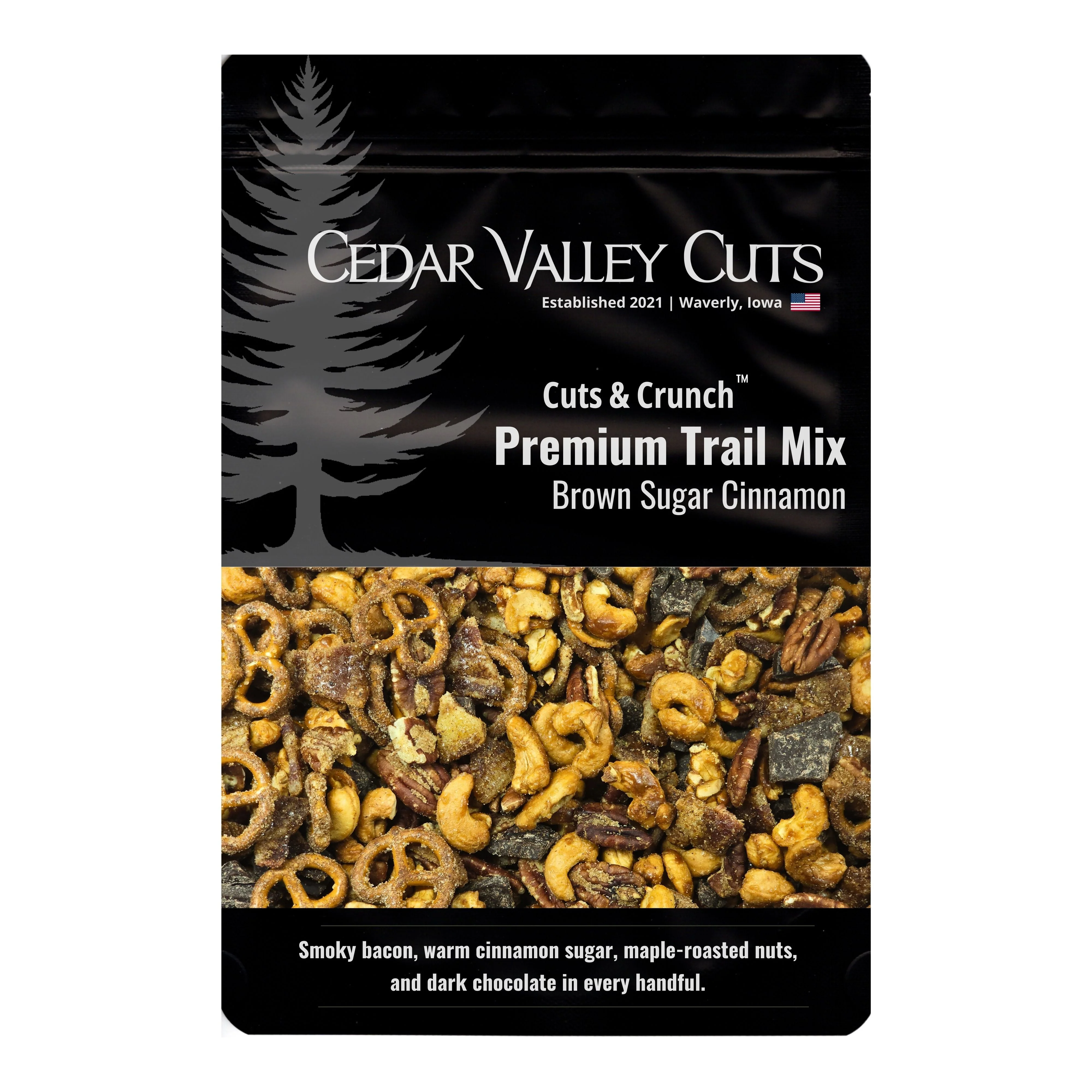 Smooth Cuts Crunch™ Brown Sugar Cinnamon Premium Trail Mix Powerful