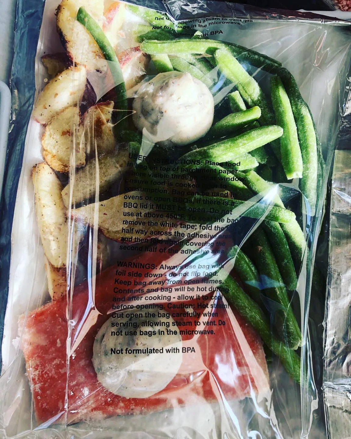 Convenient Dinner Kit Combo Box - 5 Meals Halibut Salmon Cod Flounder Shrimp Sustainable