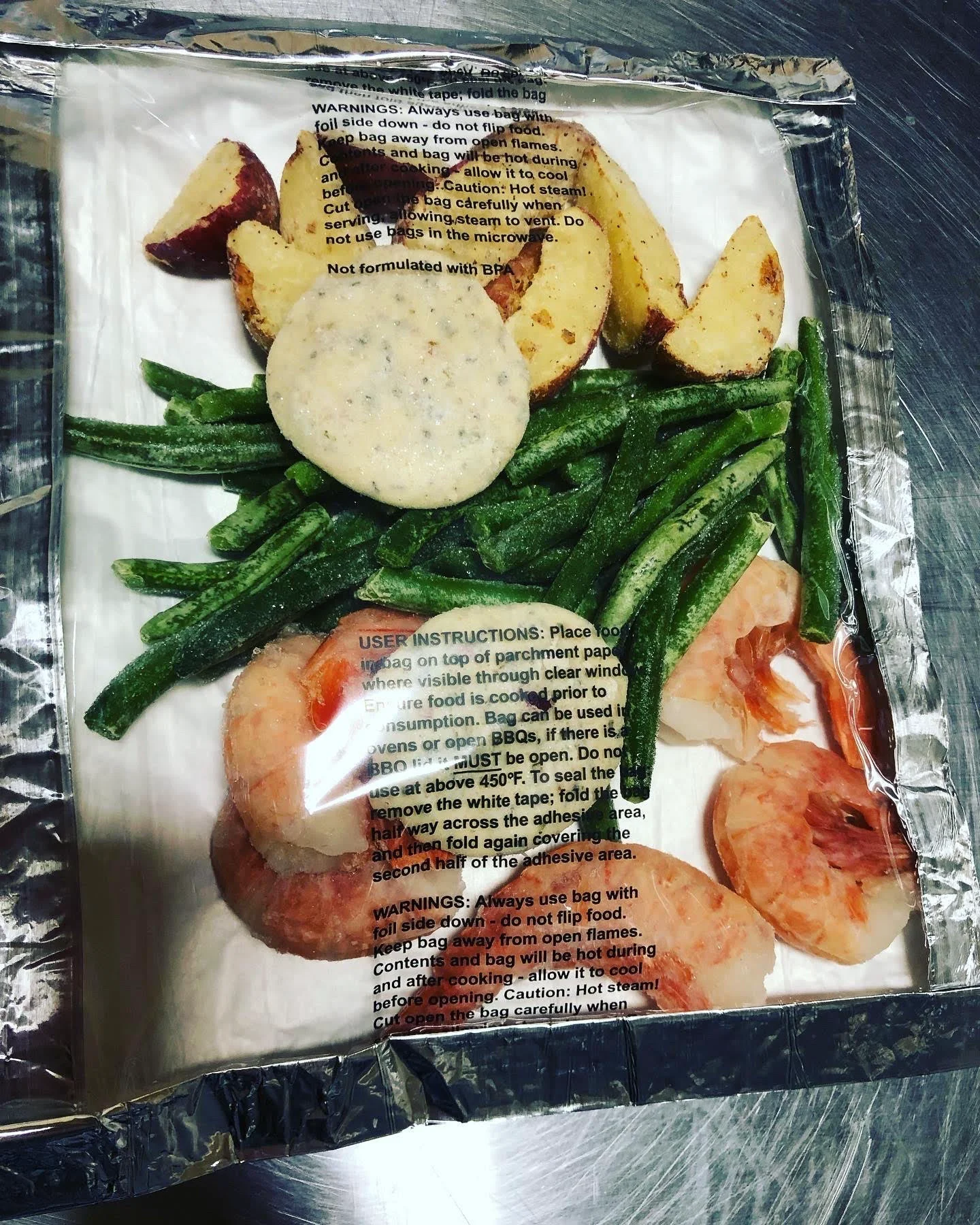 Carefully Designed Individual Shrimp Dinner Kit - ADD ON Minimalist