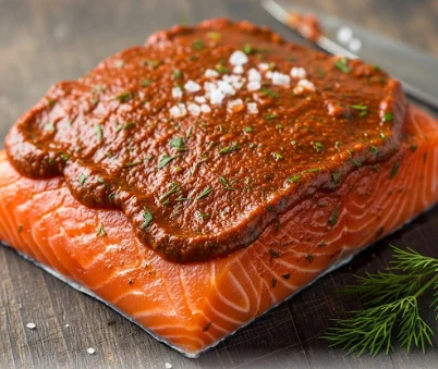 Reusable Grill Bags - Marinated Smoked Paprika Herb Sockeye Salmon Healthy