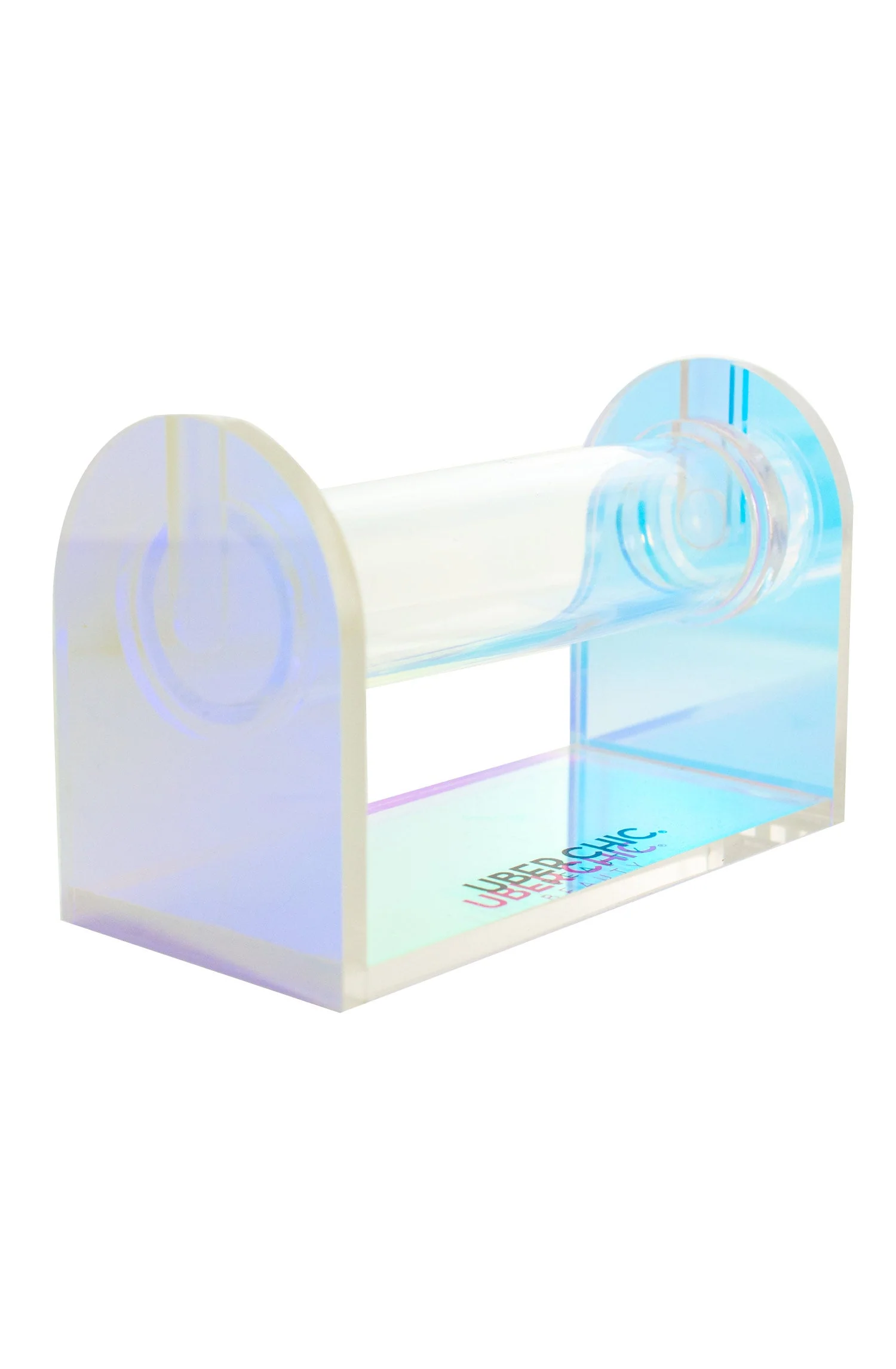 Safe Sticky Roll Iridescent Acrylic Holder Original Design