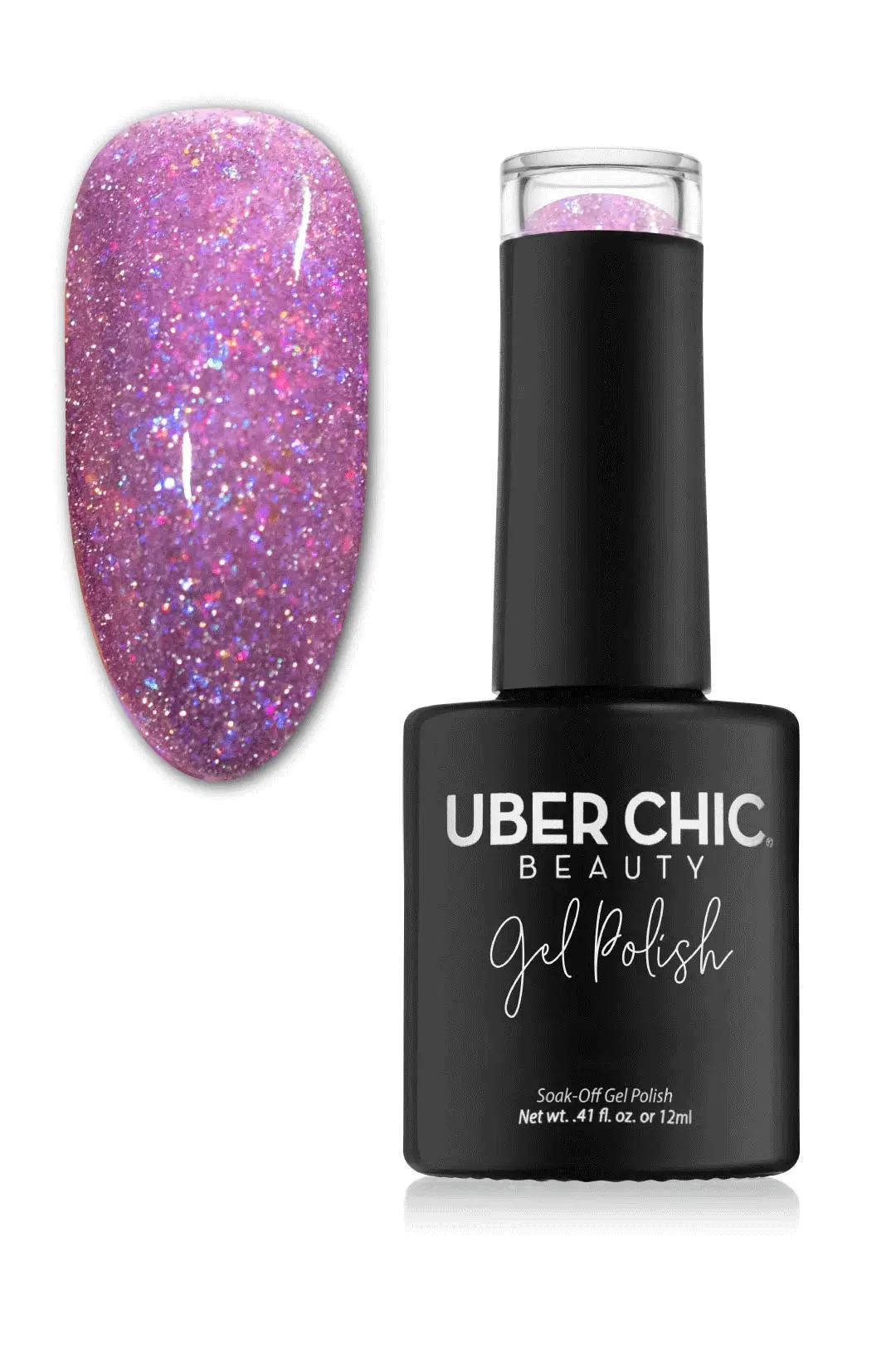 Secure Wild Orchid - Iridescent Reflective Gel Polish High-Quality