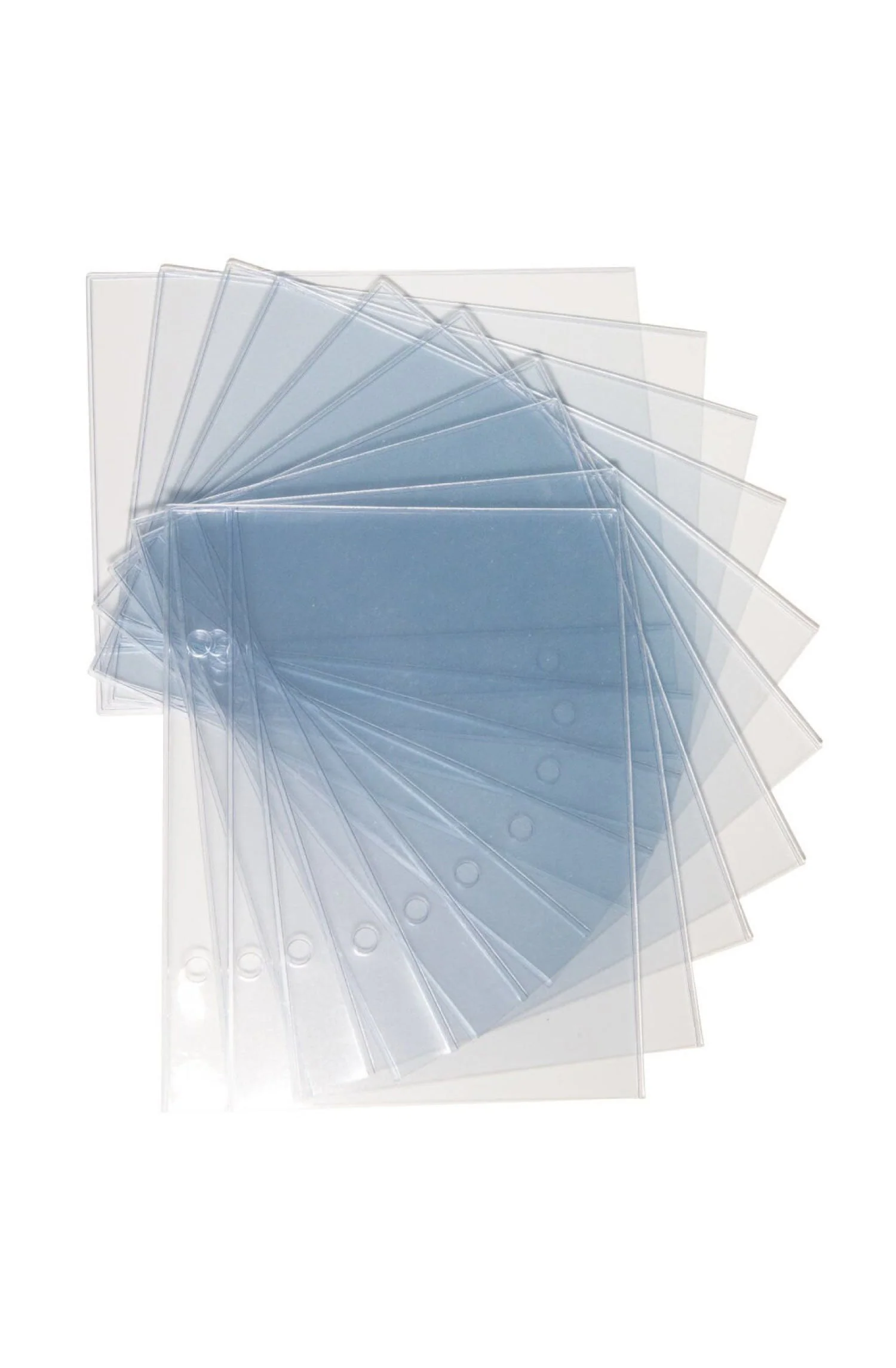 Top-Quality Holographic Storage Binder Refill Pages - Pack of 10 UPDATED SIZE First-Class
