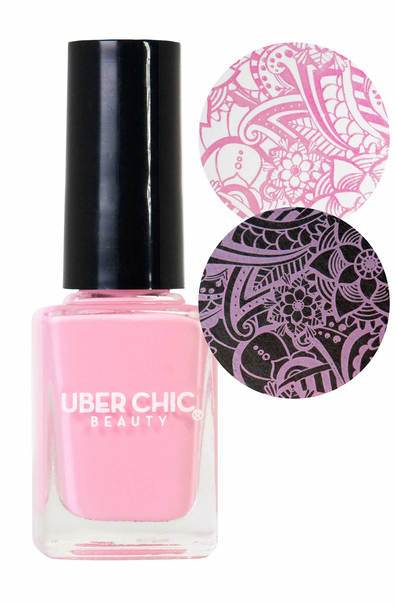 Green Inka-Dink A Bottle of Pink - Stamping Polish Convenient