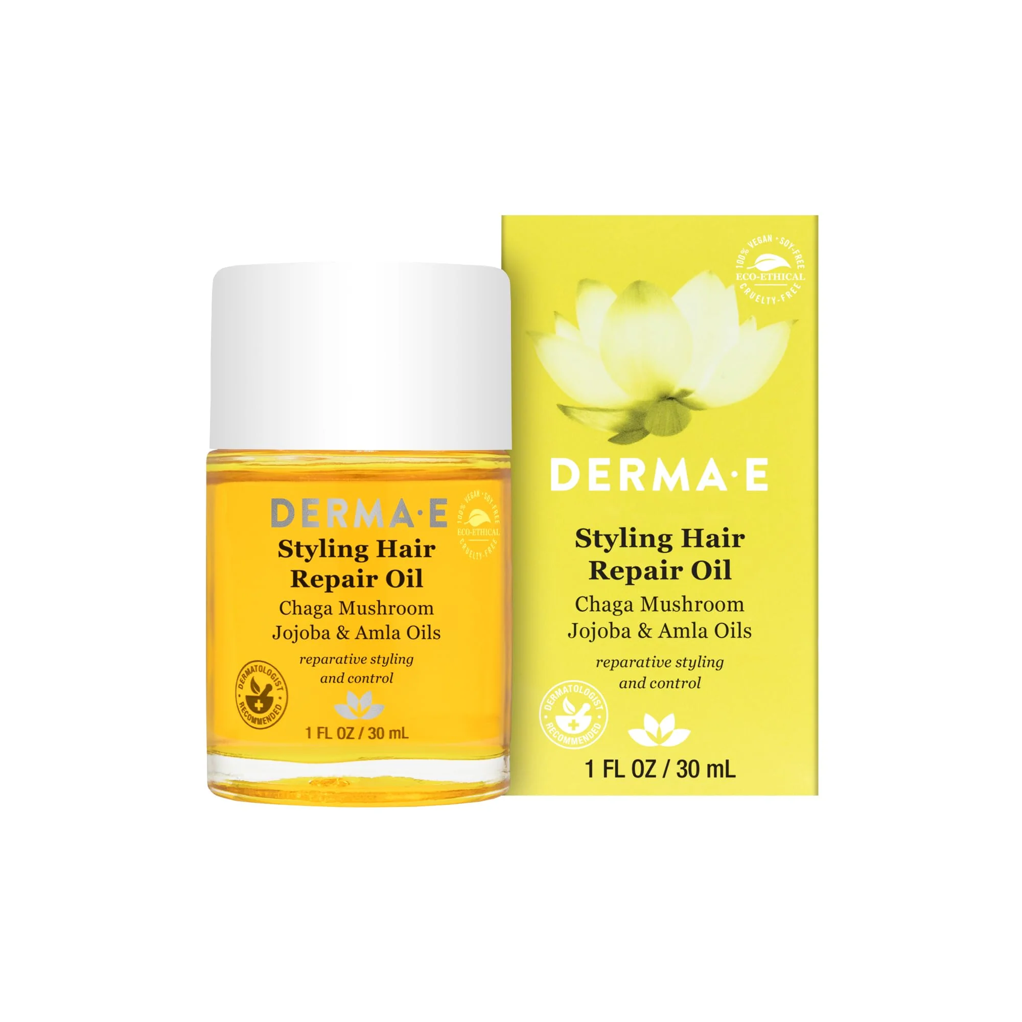 First-Class Derma E Styling Hair Repair Oil Oil Unisex 1 oz Solid
