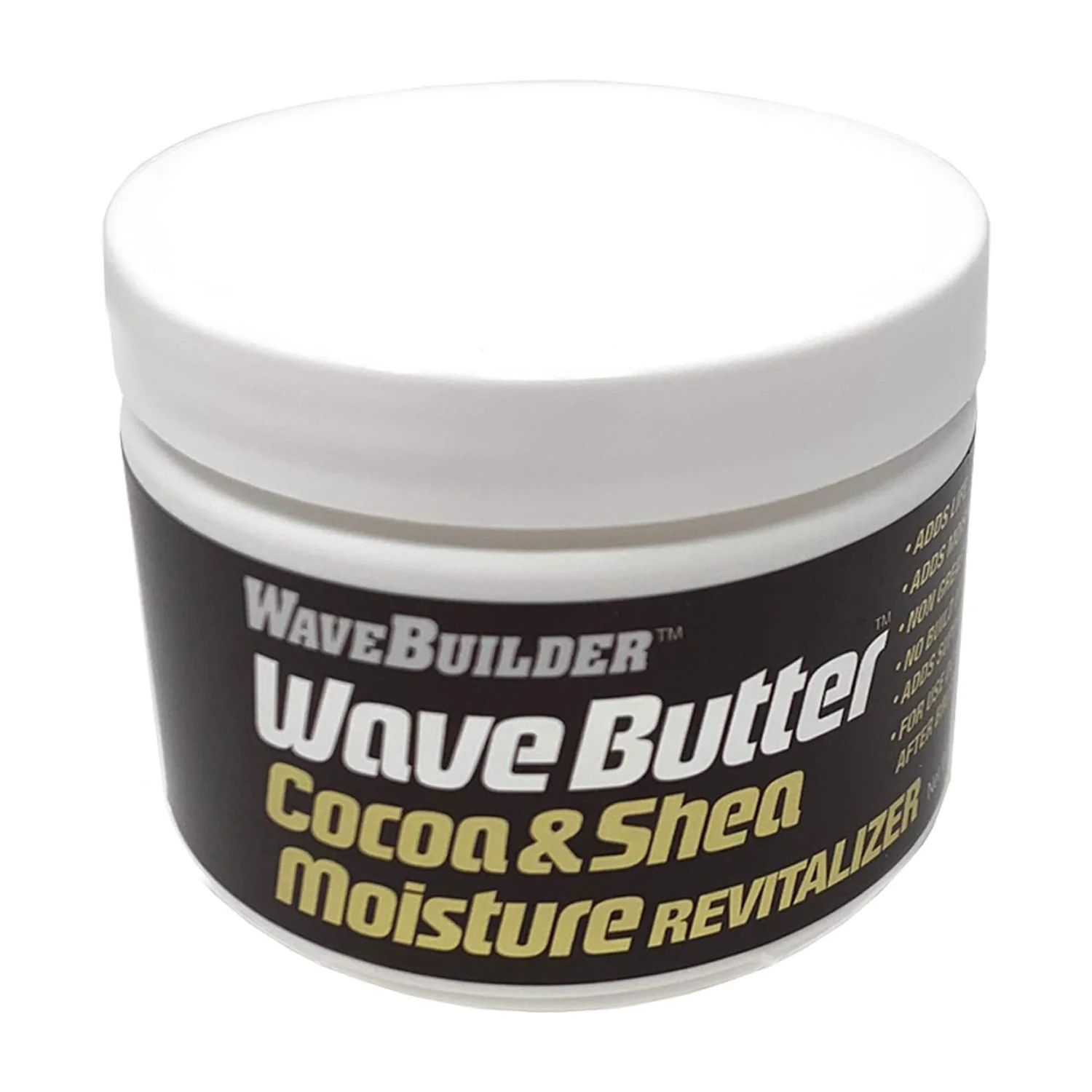 Reusable WaveBuilder Cocoa Shea Wave Butter Moisture Revitalizer 4.8 oz Pack of 4 Genuine