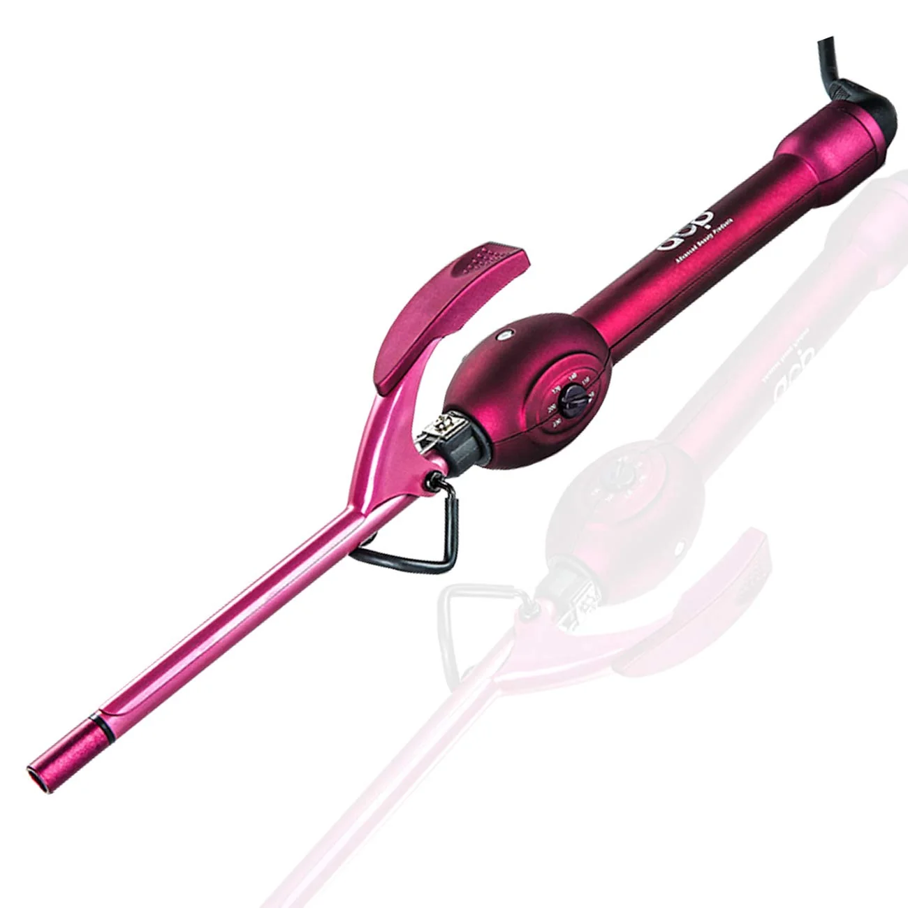 Eco-Friendly MBHAIR 9mm Thin Curling Wand Hair Curler 3 8 Small Barrel Skinny Hair Curling Iron Wand Professional Super Tourmaline Ceramic Barrel Small Tongs Lightweight